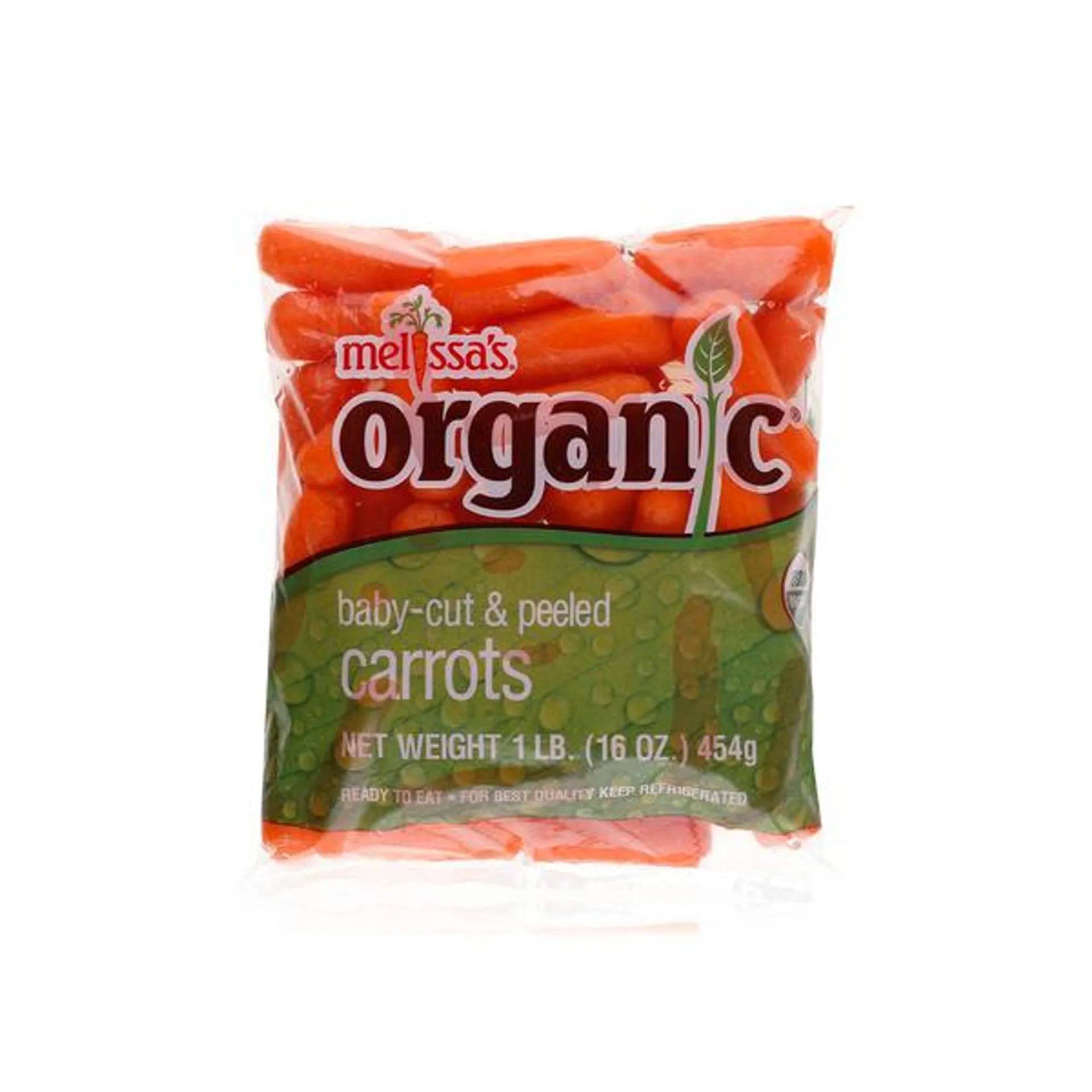 Melissas organic peeled carrots 1lb