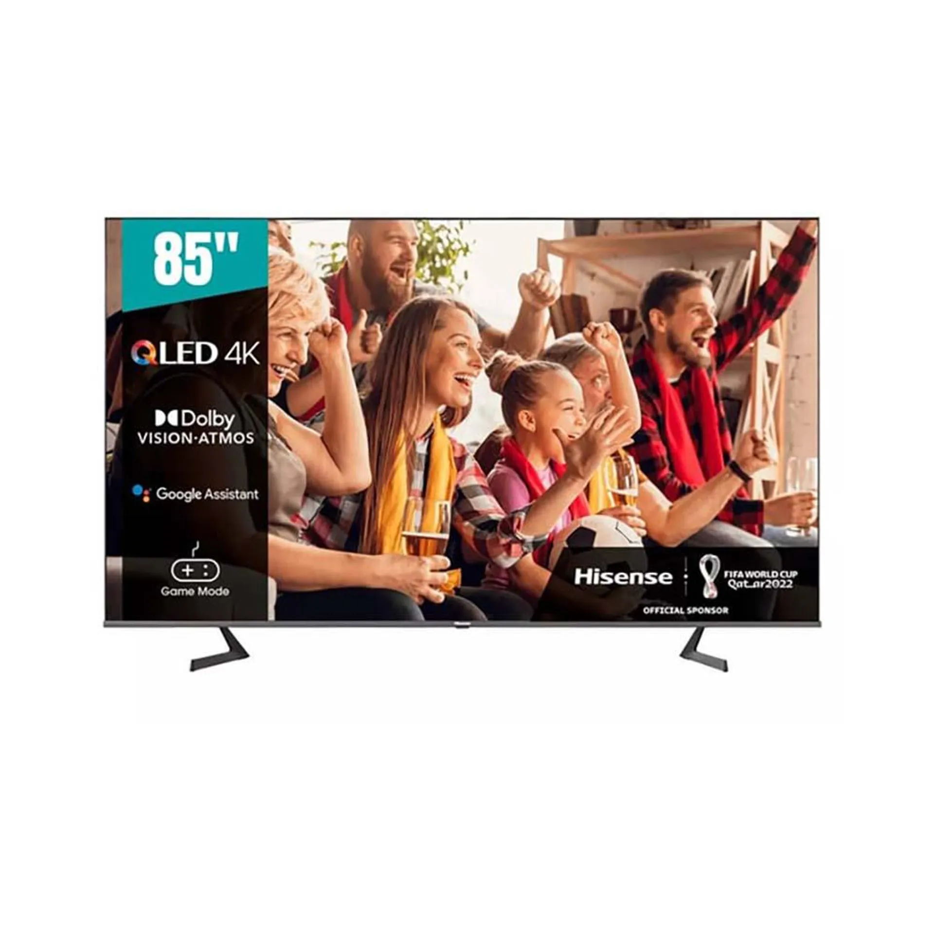 Hisense 85" UHD Smart TV Black 85A7HQ