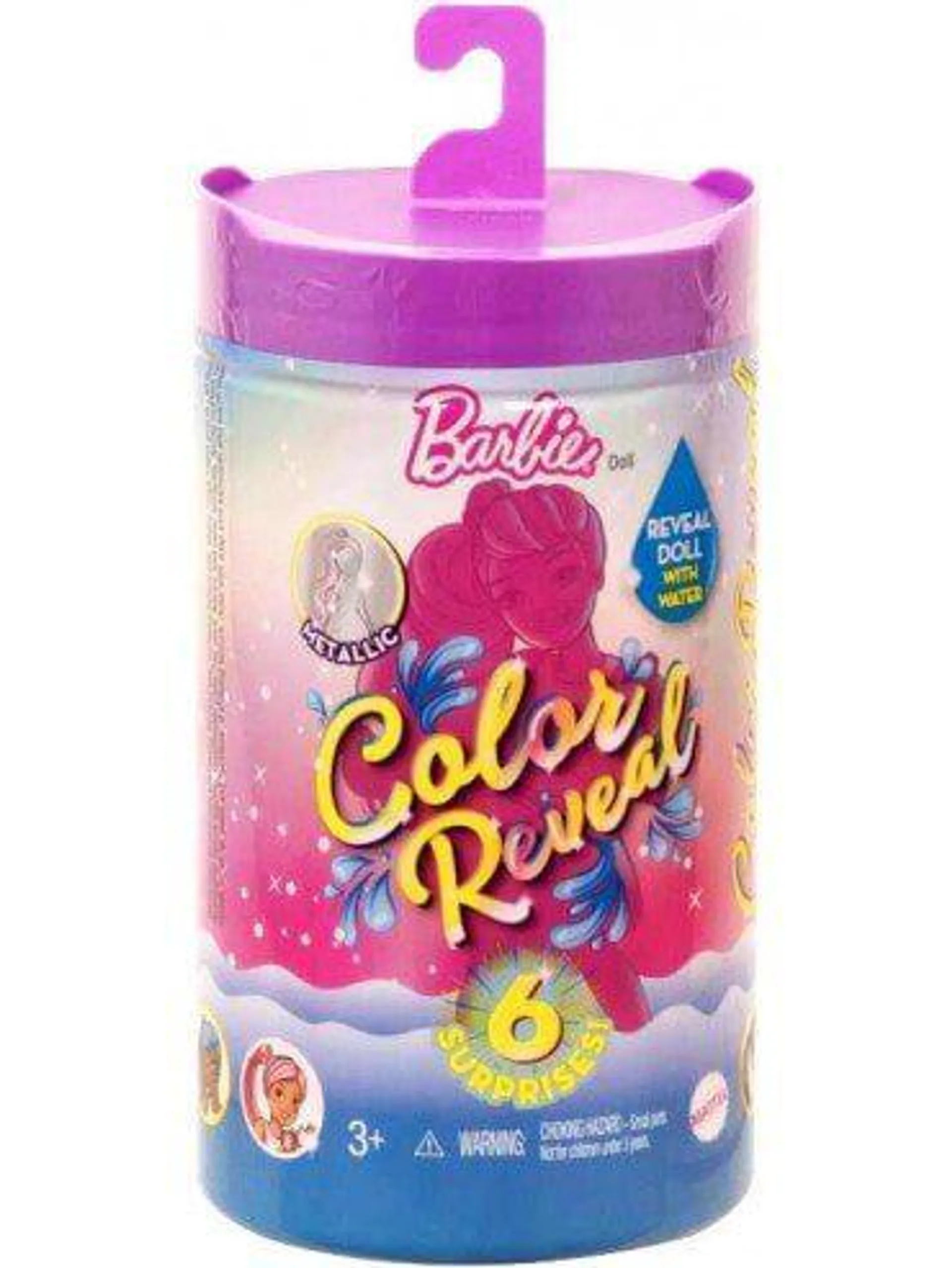Dukke Barbie Color Reveal Chelsea Shimmer