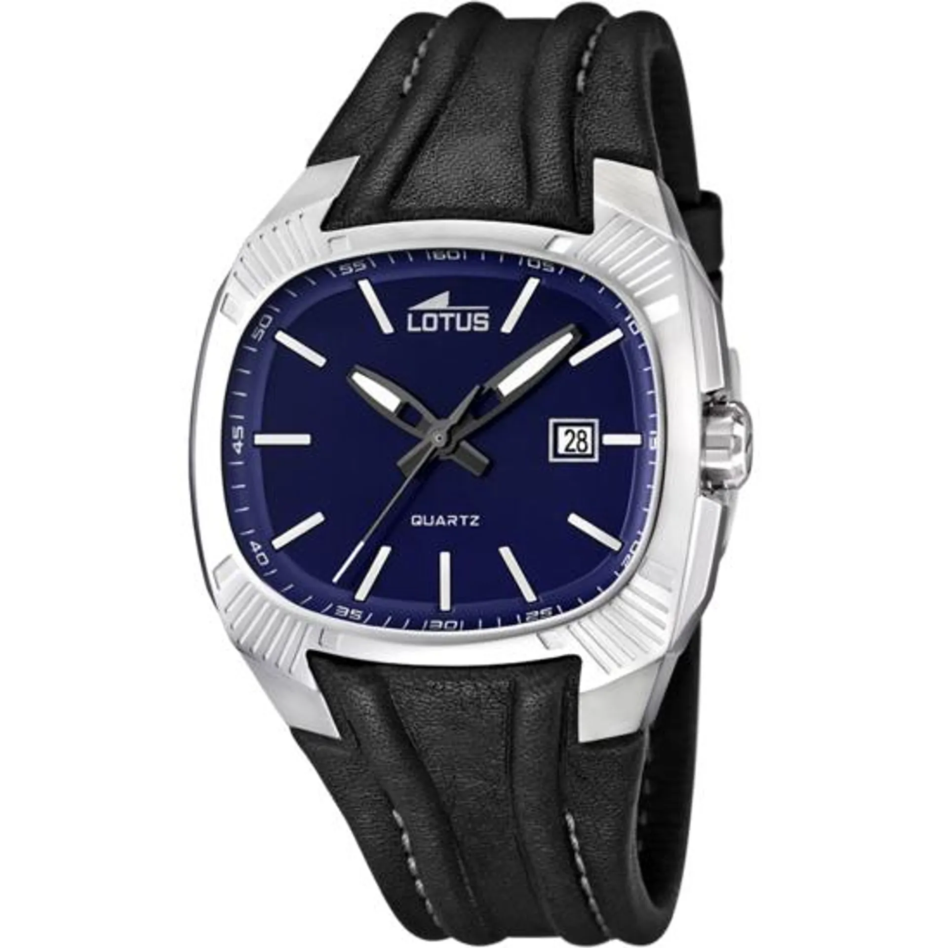 RELOJ LOTUS 15759/B AZUL CORREA DE CUERO, HOMBRE