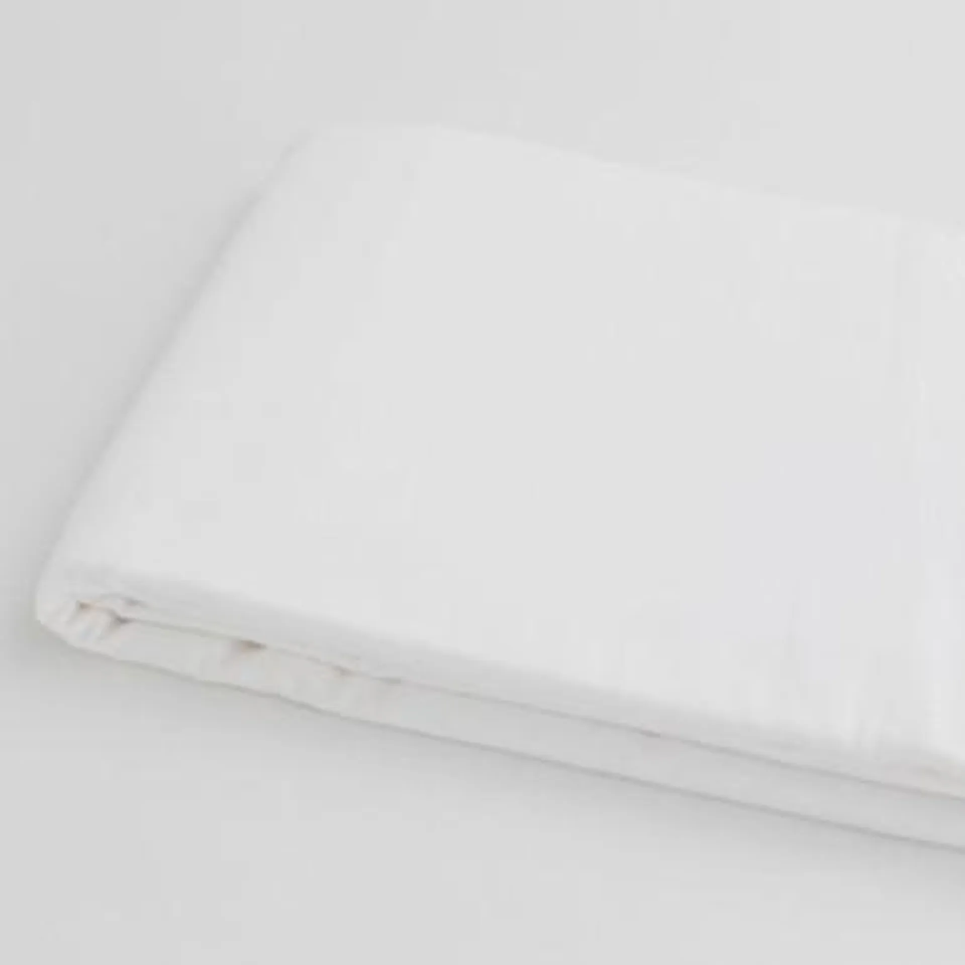 Organic Sateen Large Cot Fitted Sheet 130 x 76cm