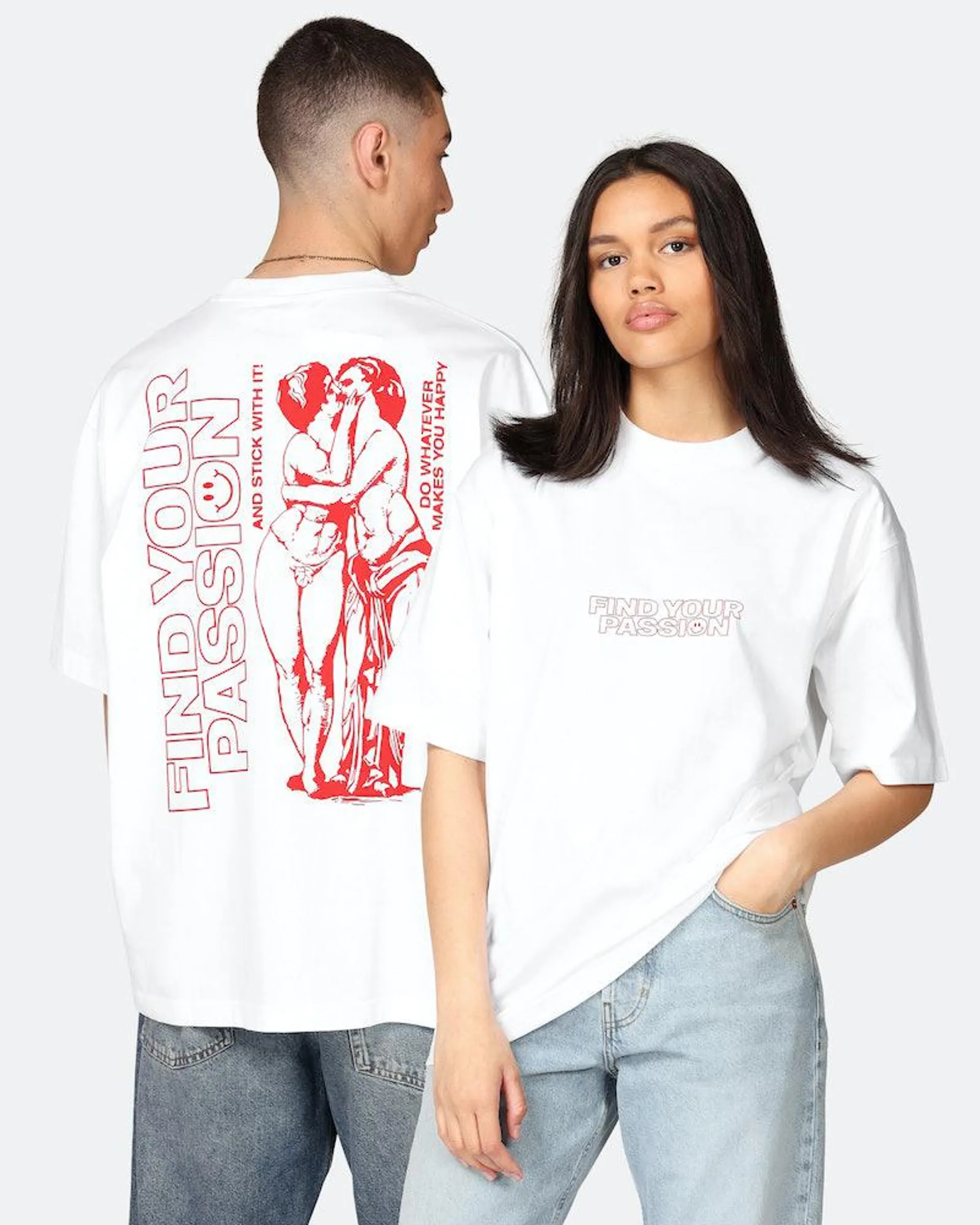T-skjorte med print