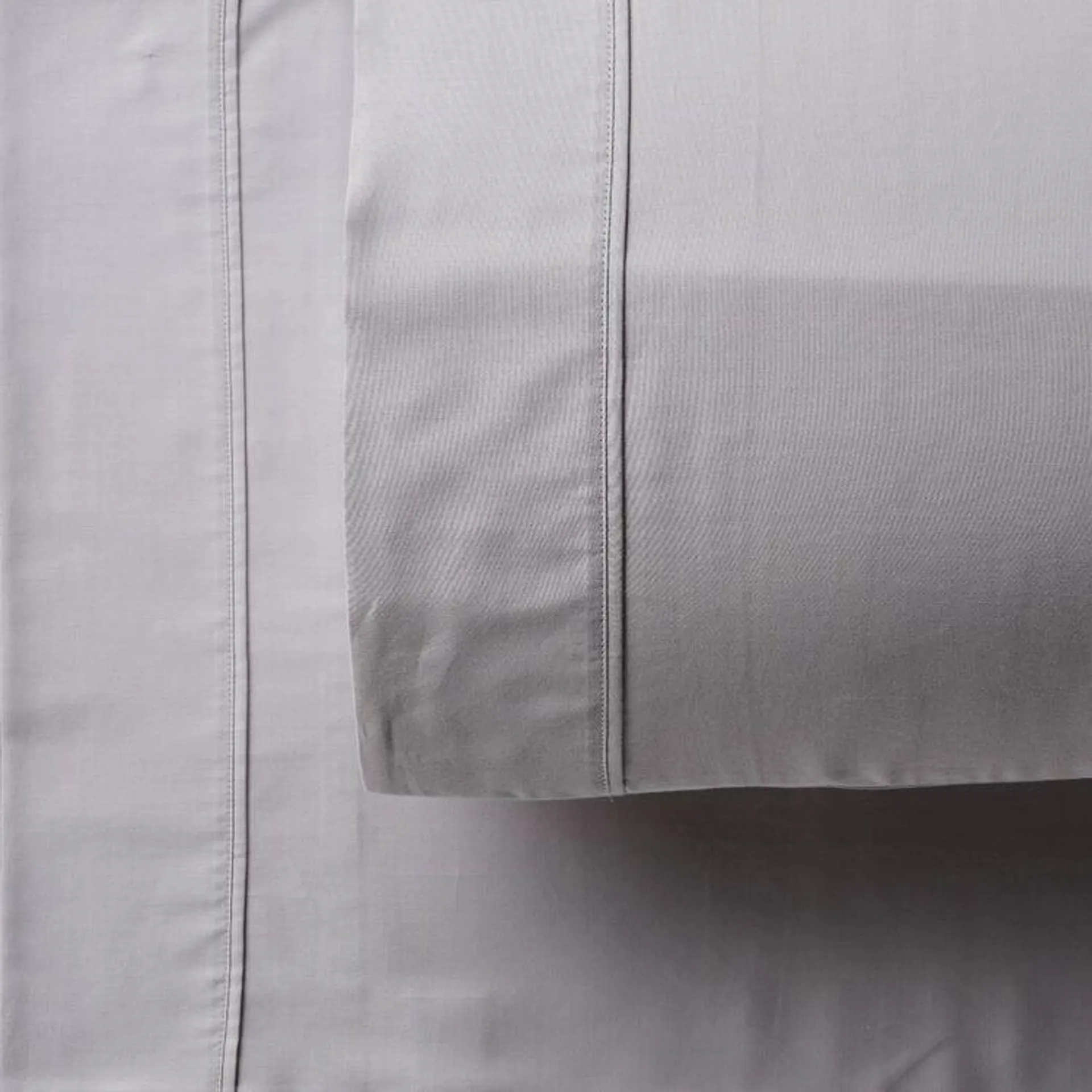 KOO 400 Thread Count Cotton Sheet Set Silver