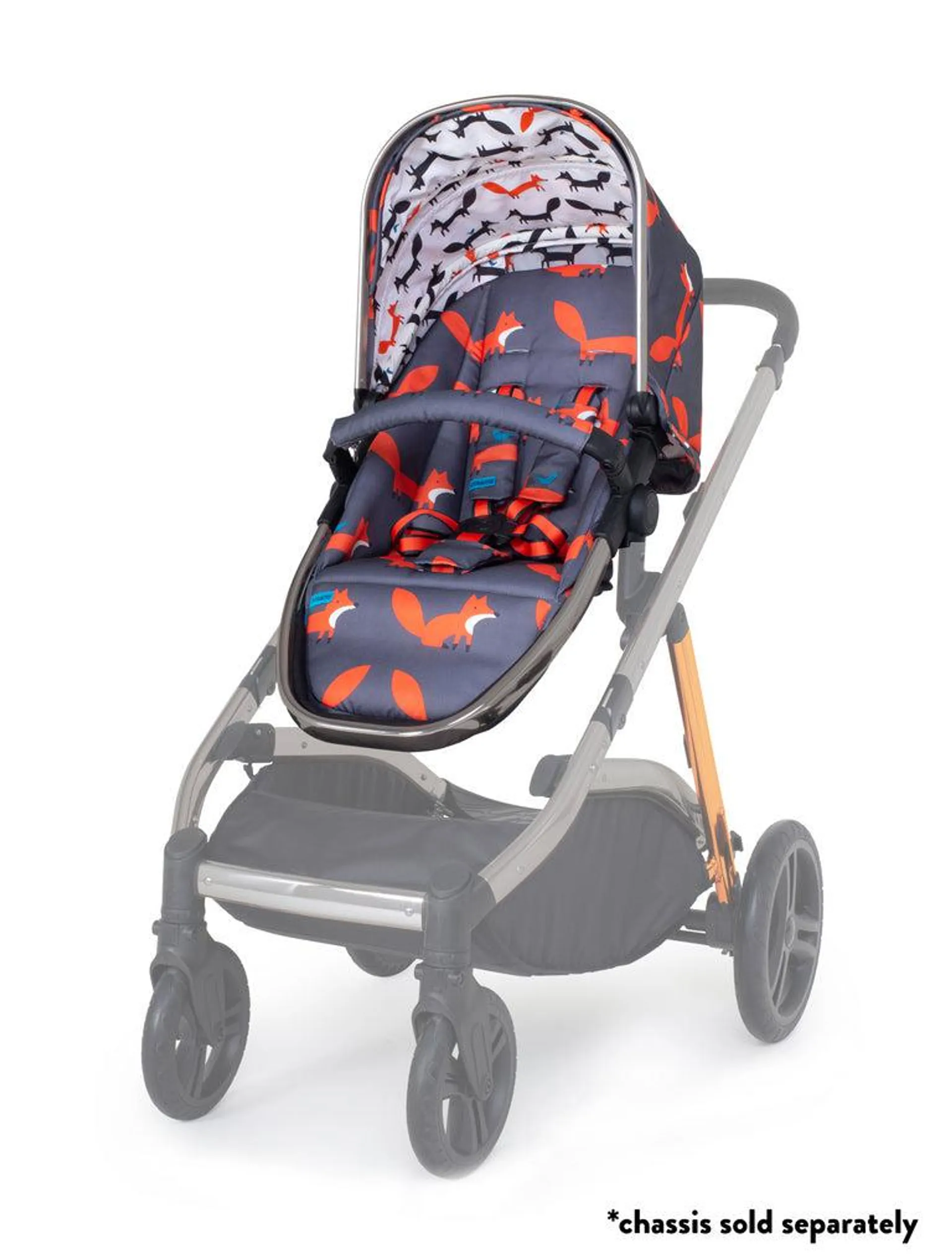 Asiento Wow XL - Charcoal Mister Fox