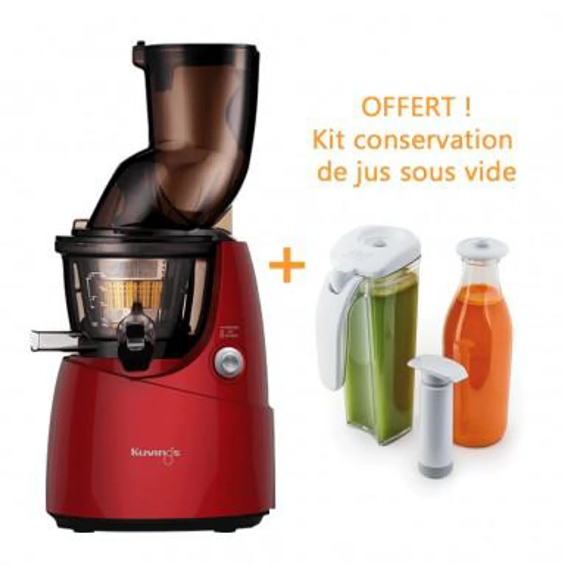 Extracteur de jus Kuvings B9700 Rouge