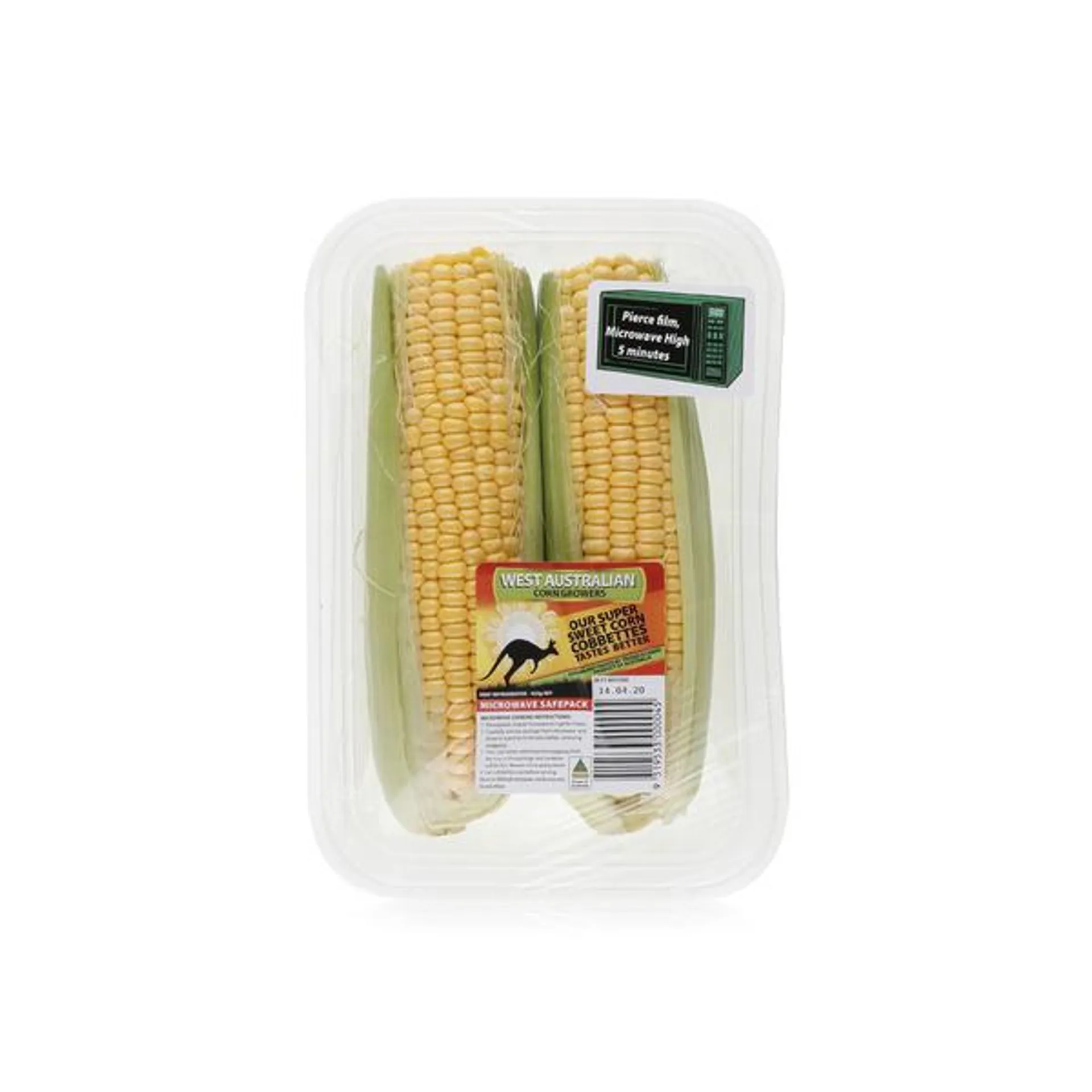 Microwavable corn Australia 400g