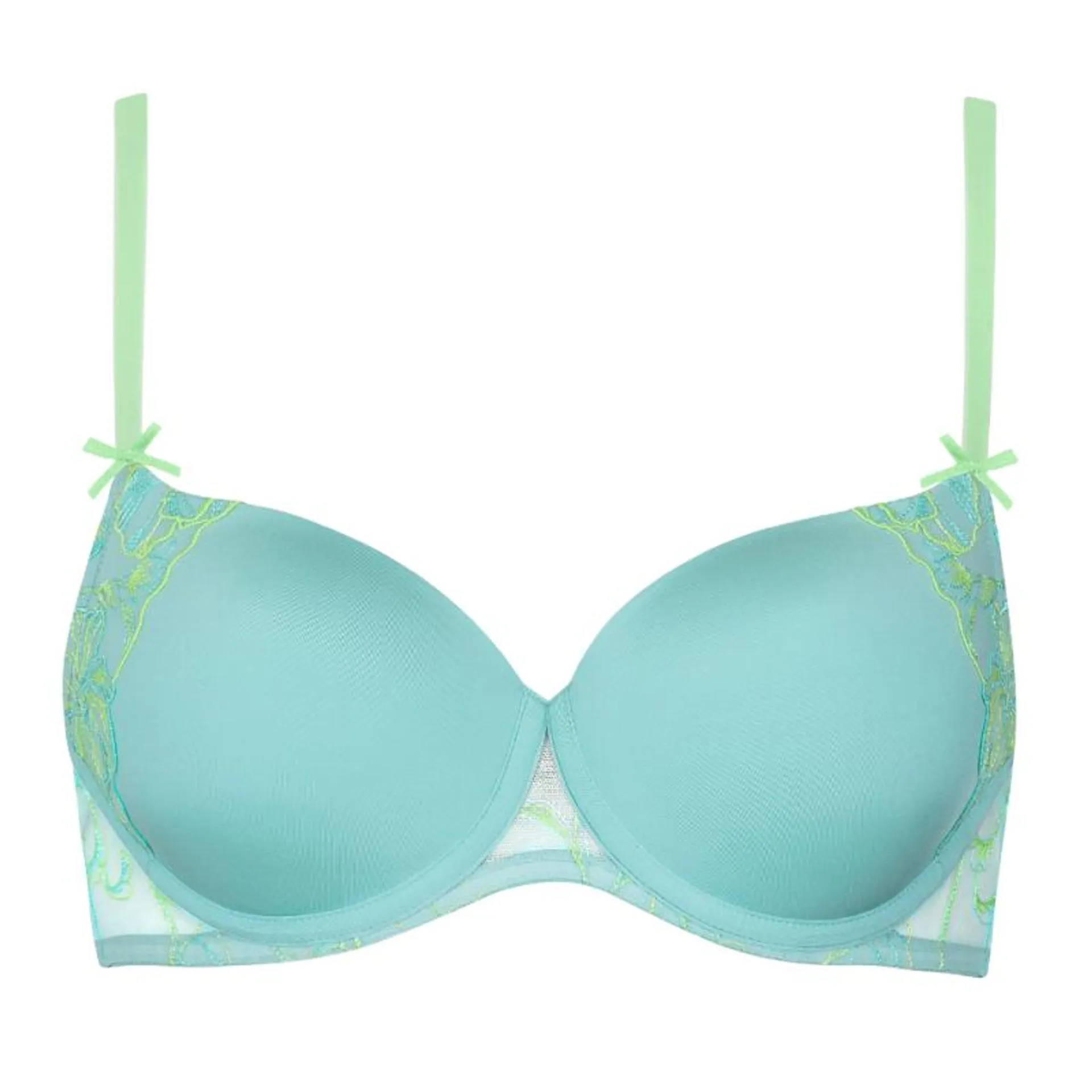 LIS-20321-PB - Reggiseno Liv preformato liscio - turchese