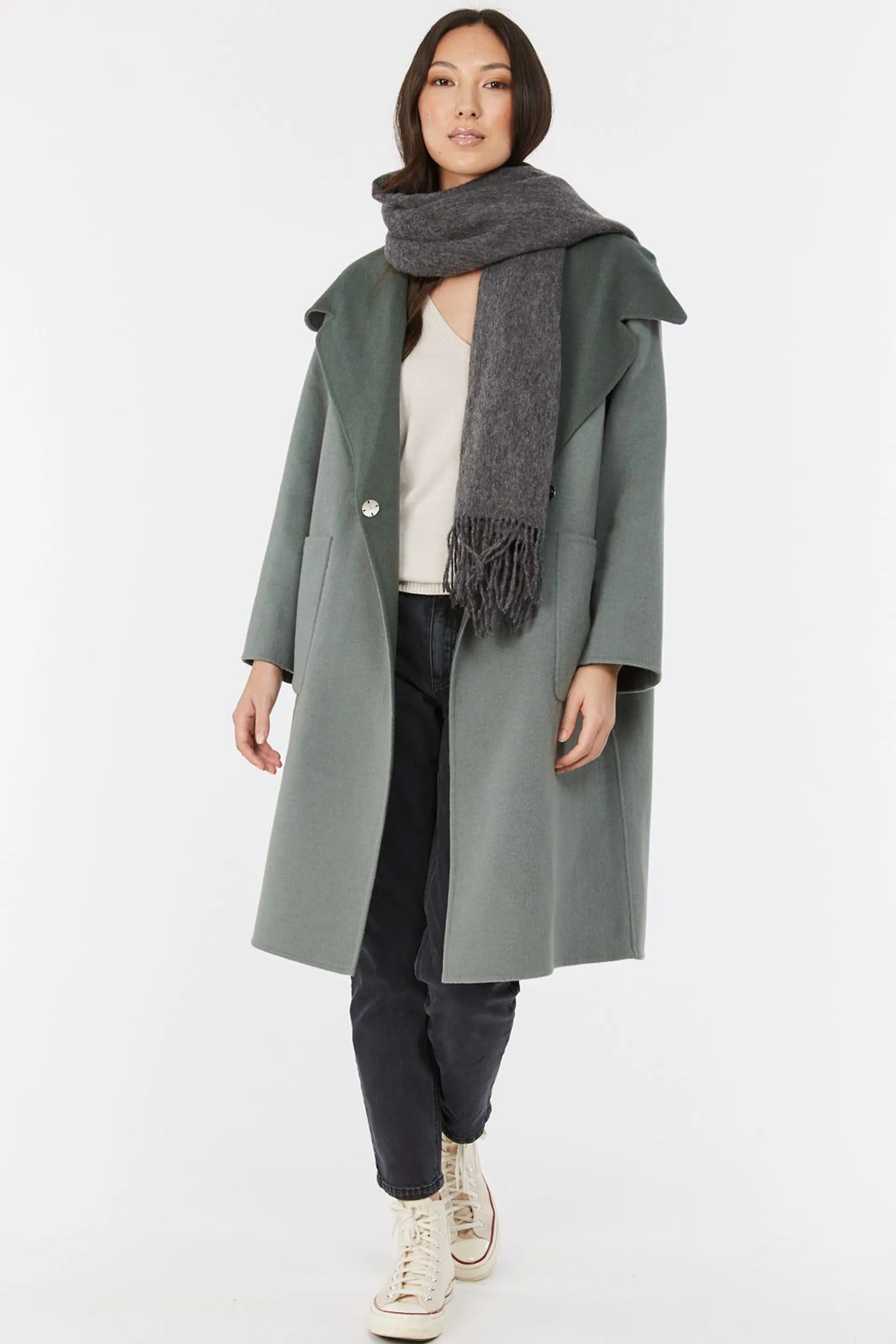 Serena Reversible Hooded Coat