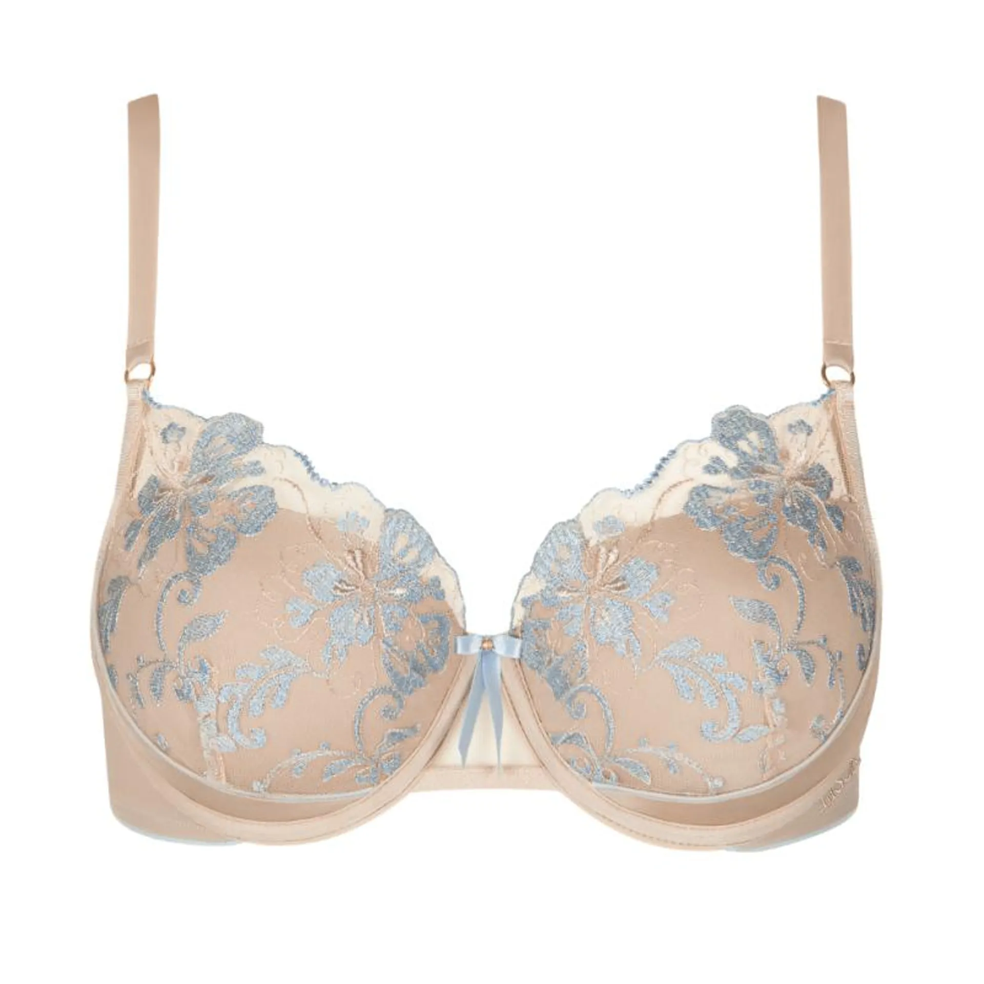 LIS-10330-28 - Reggiseno Grace preformato con ferretto - beige azzurro