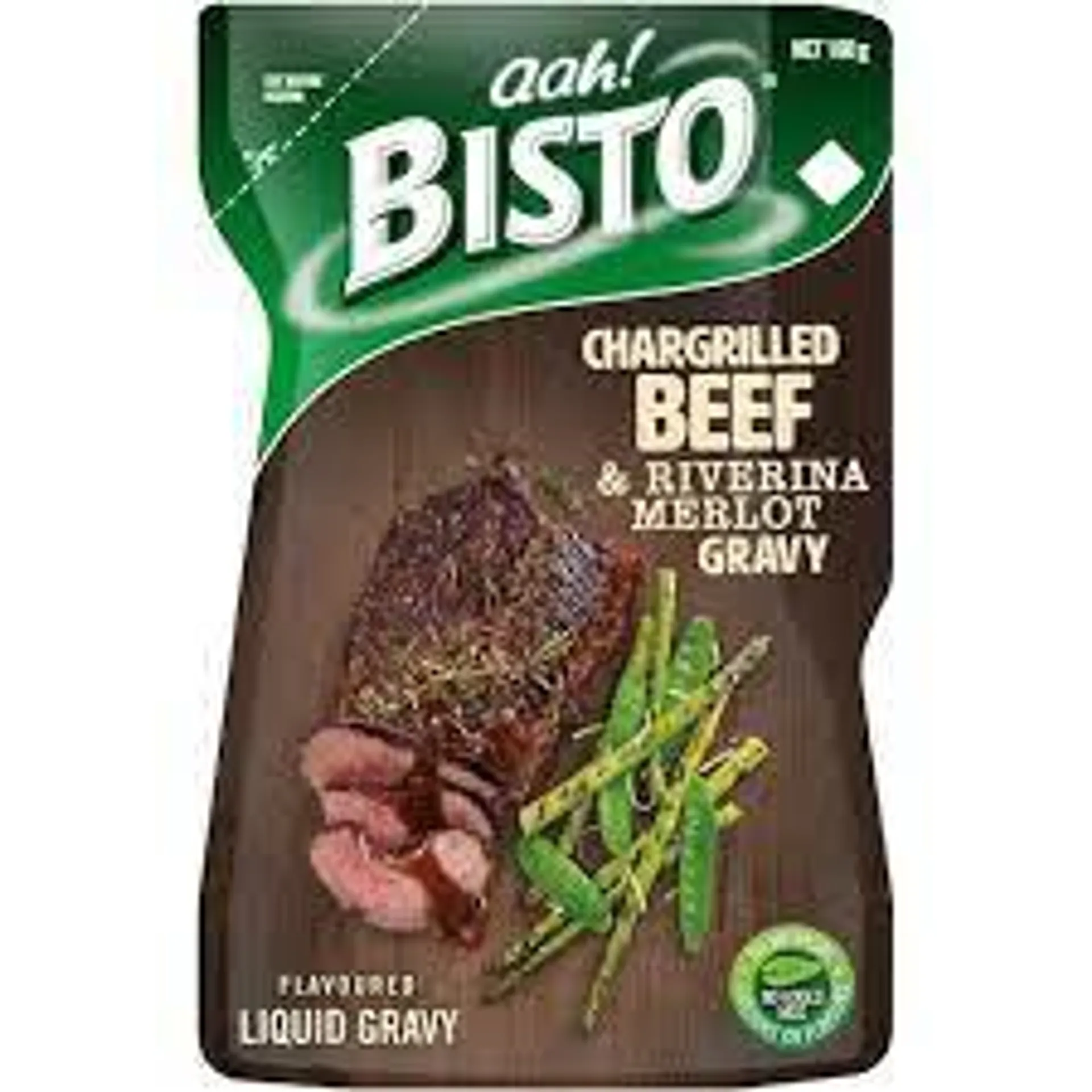 BISTO CHARGRILLED BEEF AND RIVERINA MERLOT GRAVY