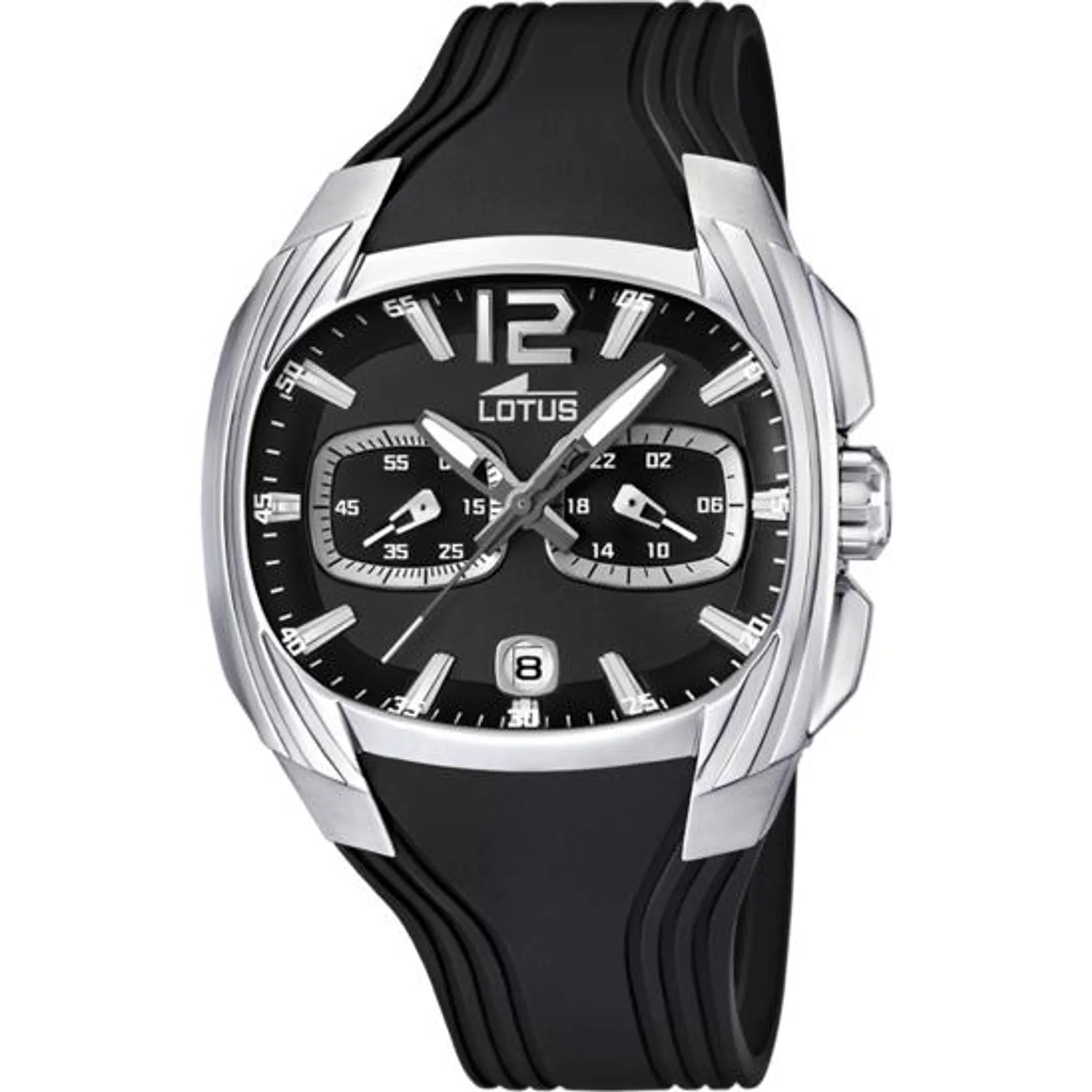 RELOJ DE HOMBRE LOTUS CON ESFERA NEGRA 15756/D