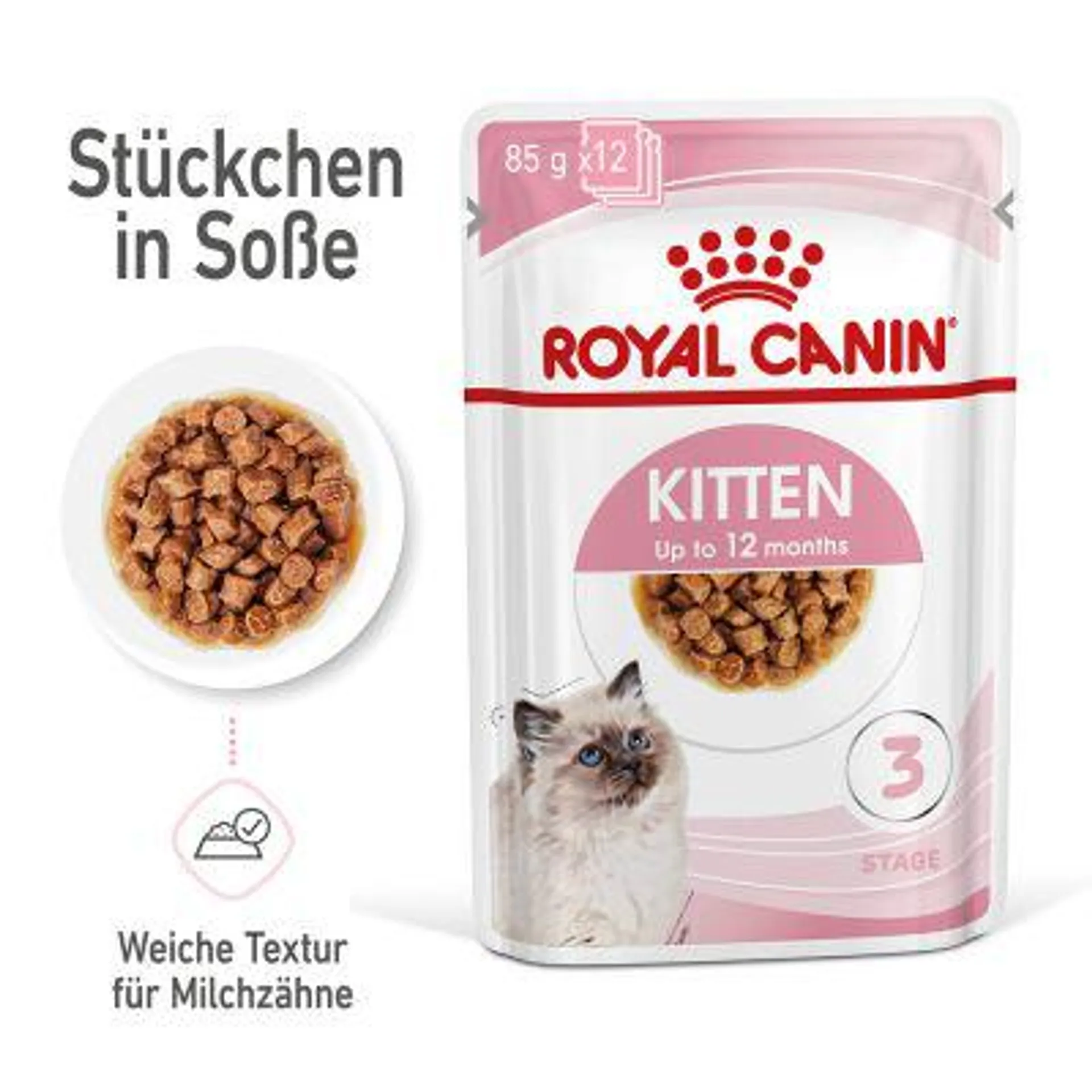 Royal Canin Kitten in Soße