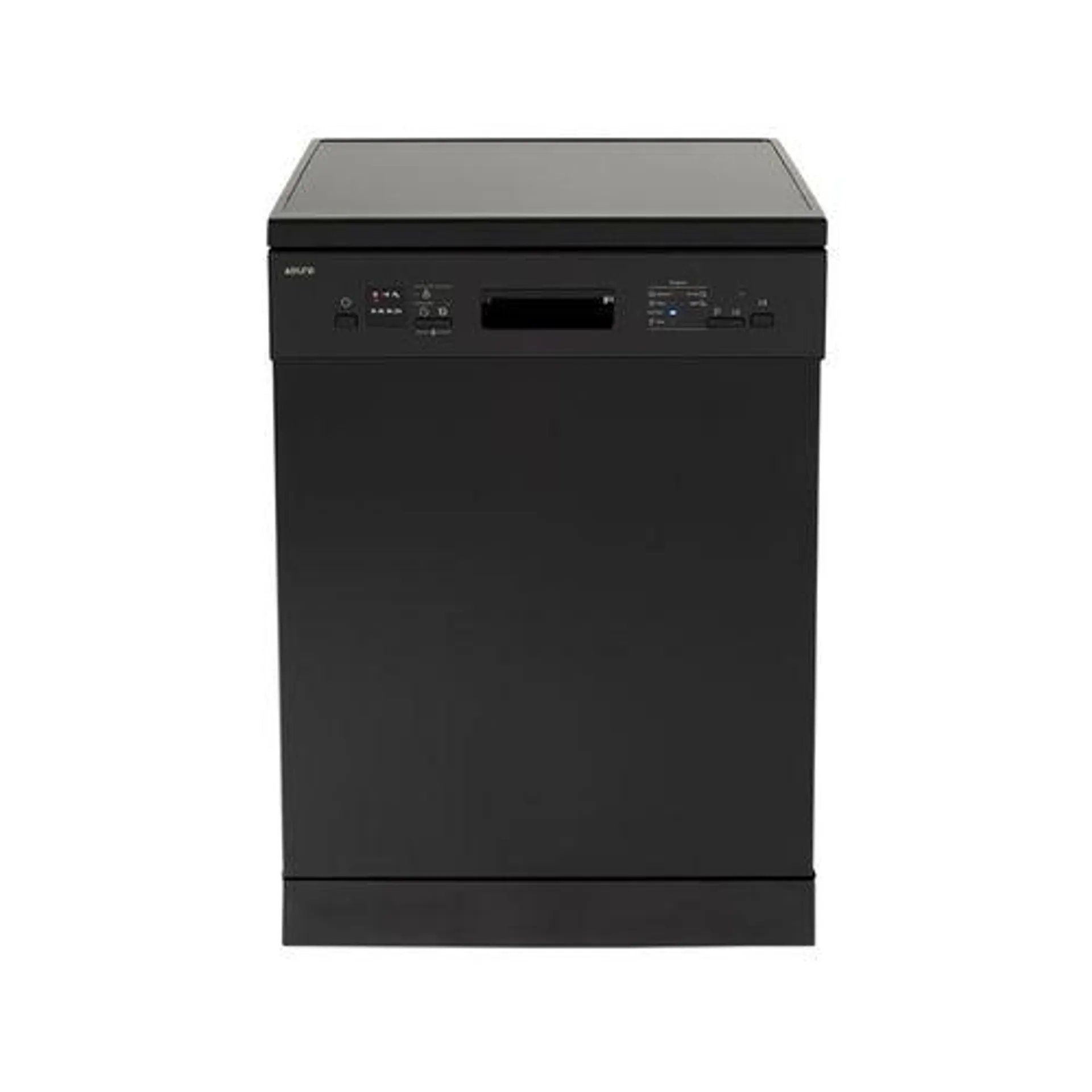 Euro 60cm Black 14 Place Freestanding Dishwasher WELS 4.5 Star 12.5L/W