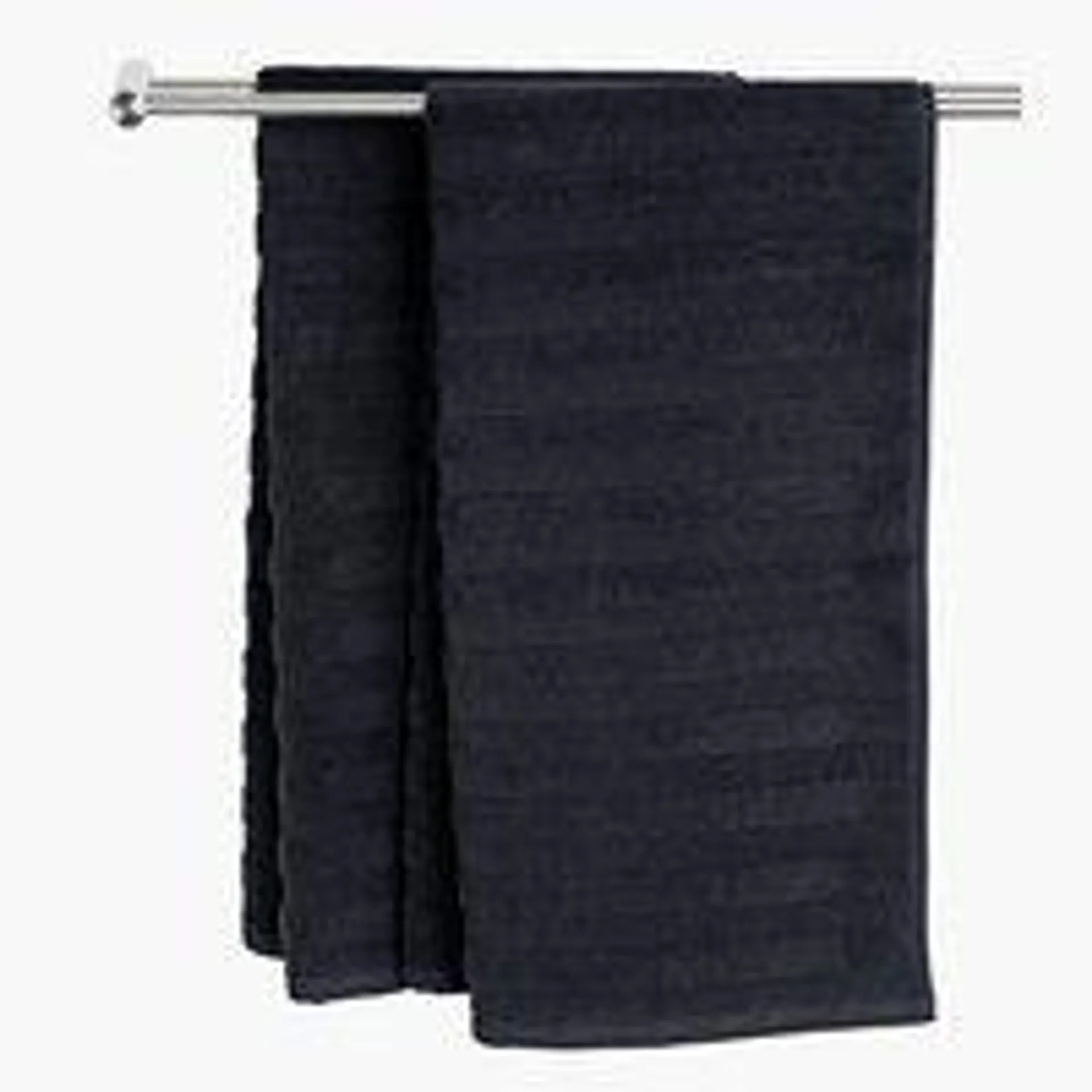 Handdoek TORSBY 50x90 zwart