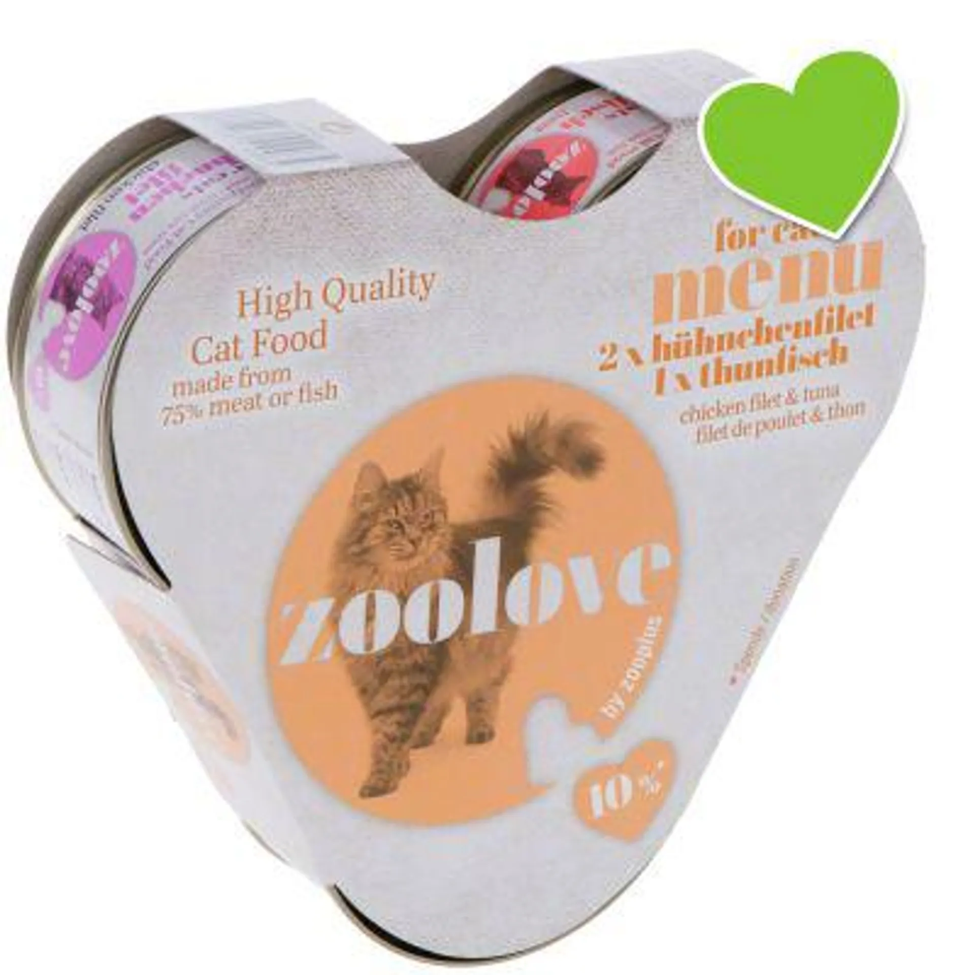 zoolove Probierbox: Hühnchen und Thunfisch