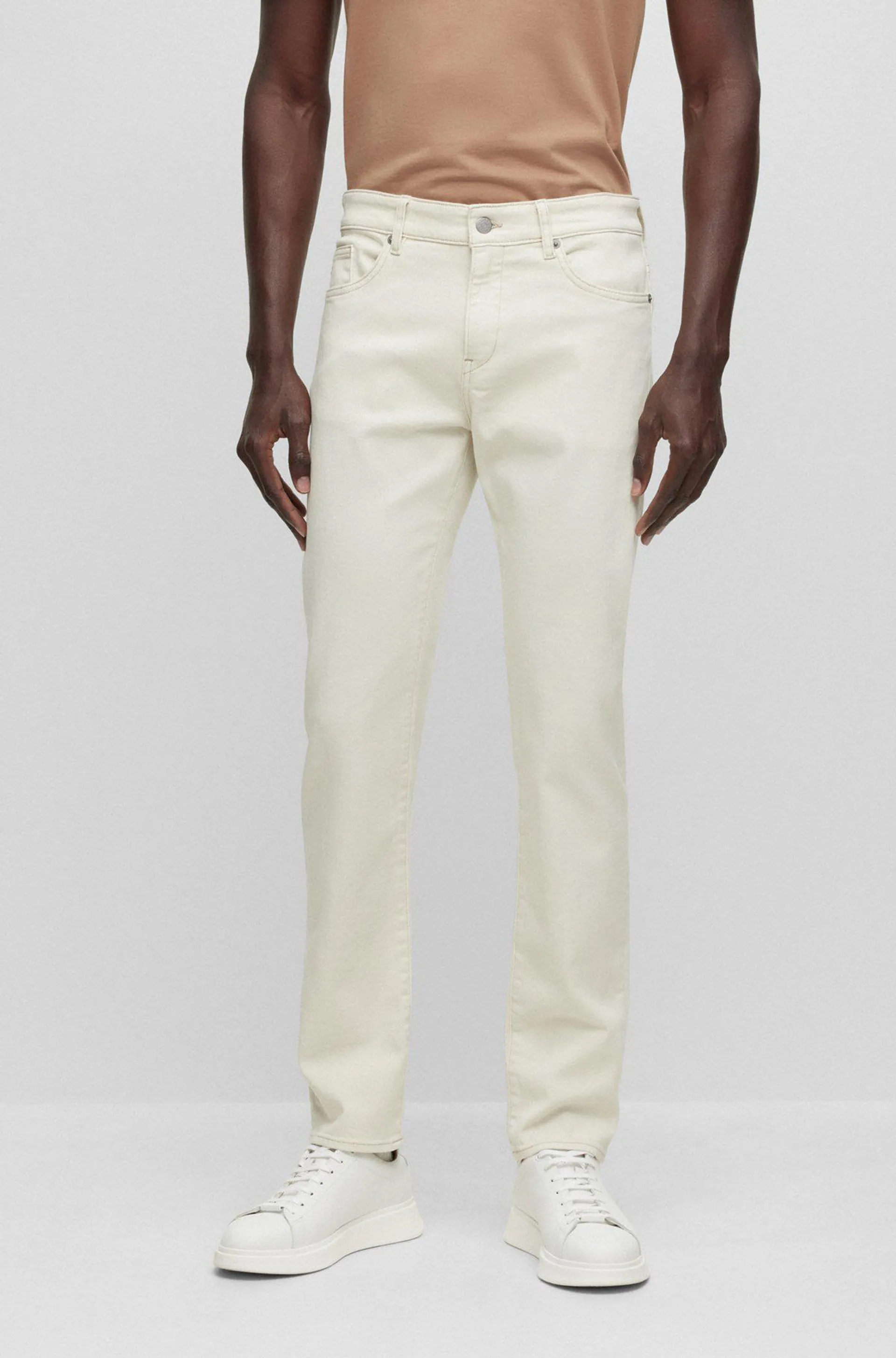 Slim-fit jeans in super-soft Italian denim