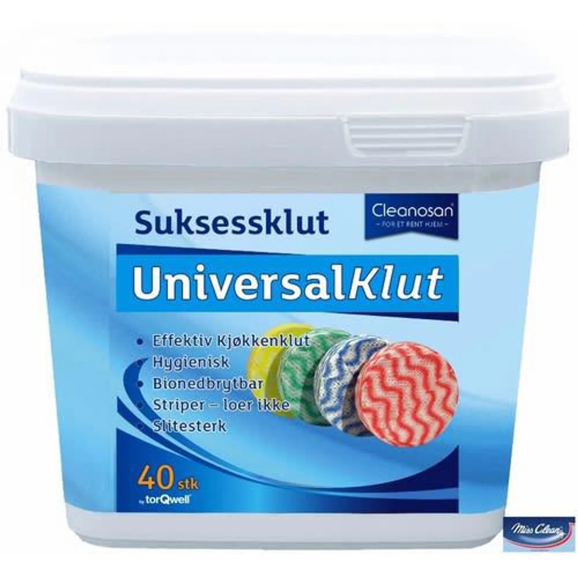 Suksessklut Torqwell ass. frg. 40 stk