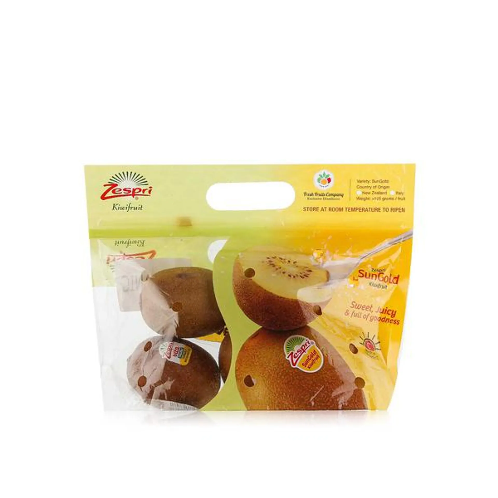 Zespri organic gold kiwis New Zealand 5 pack