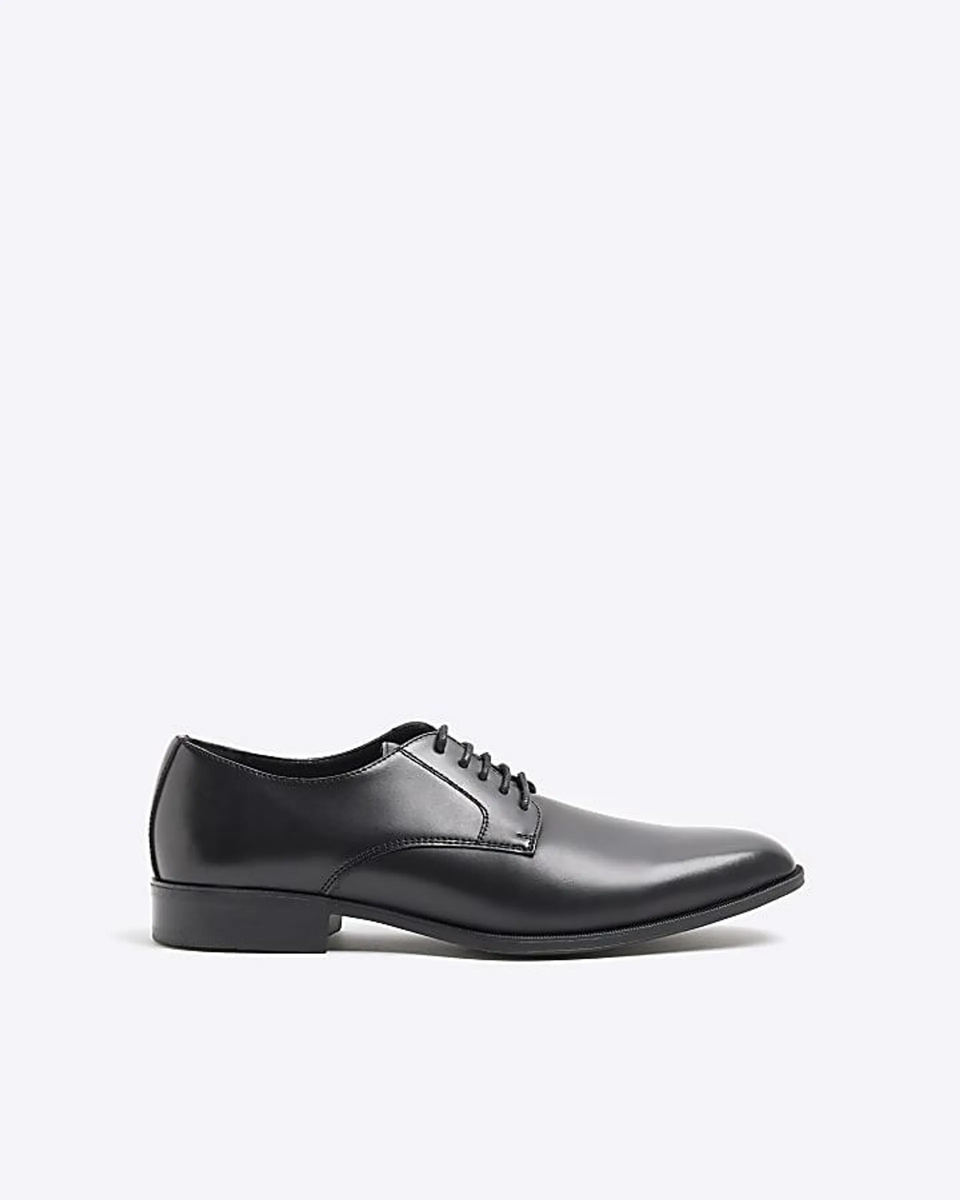 Black Formal Derby Shoes