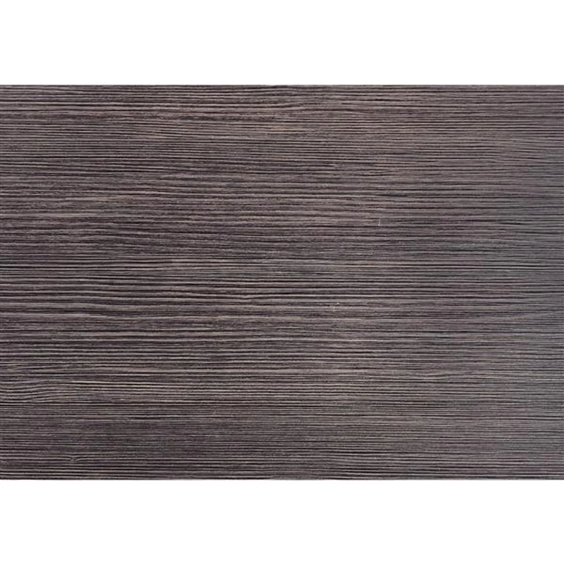 Table d'appoint, noir avec dessus en faux bois gris