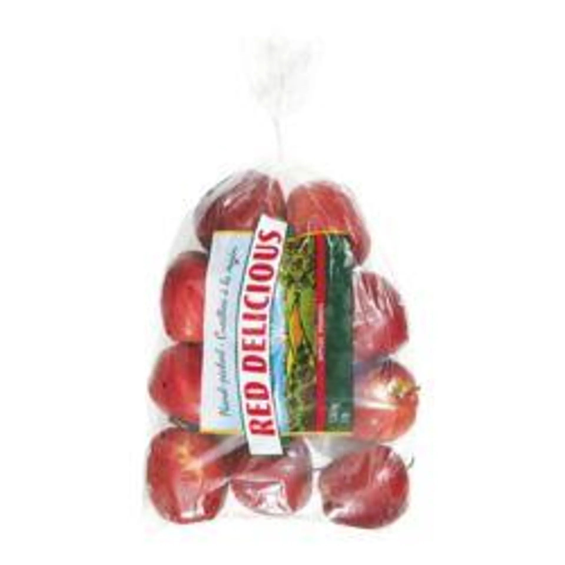 Bag of Red Delicious Apples