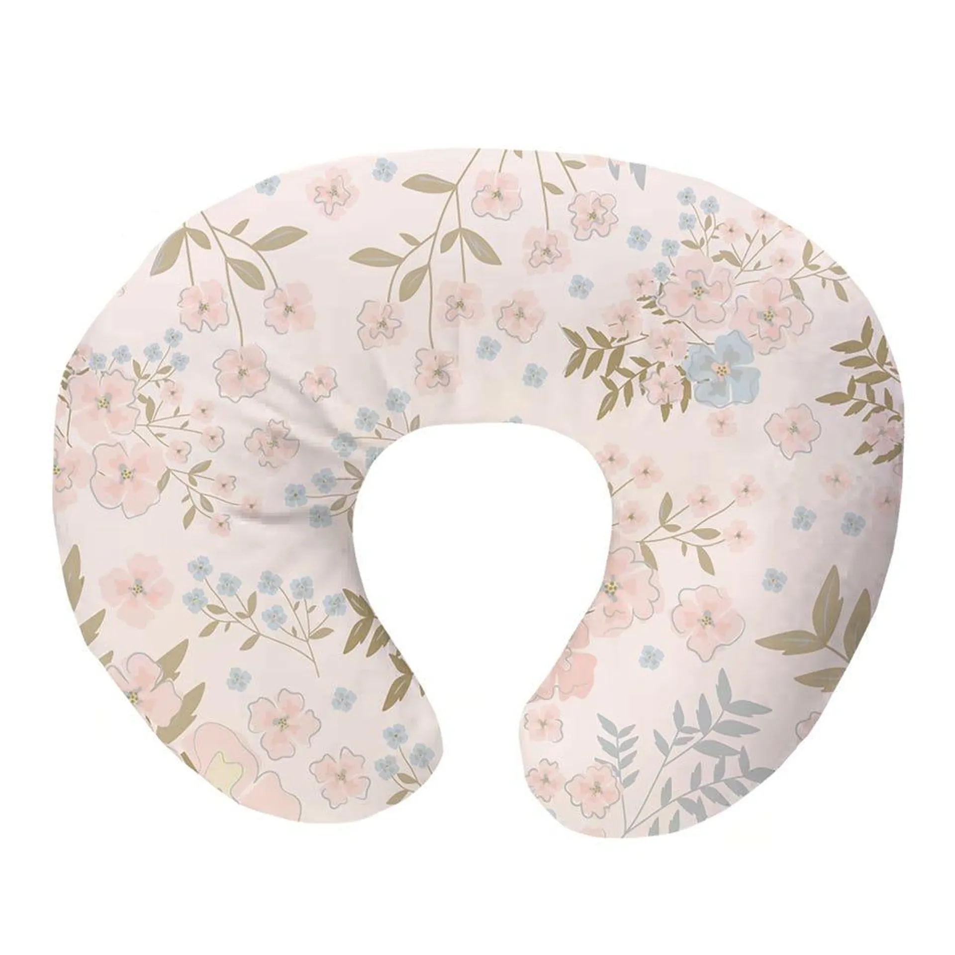 Coussin d'Allaitement - Fleurs