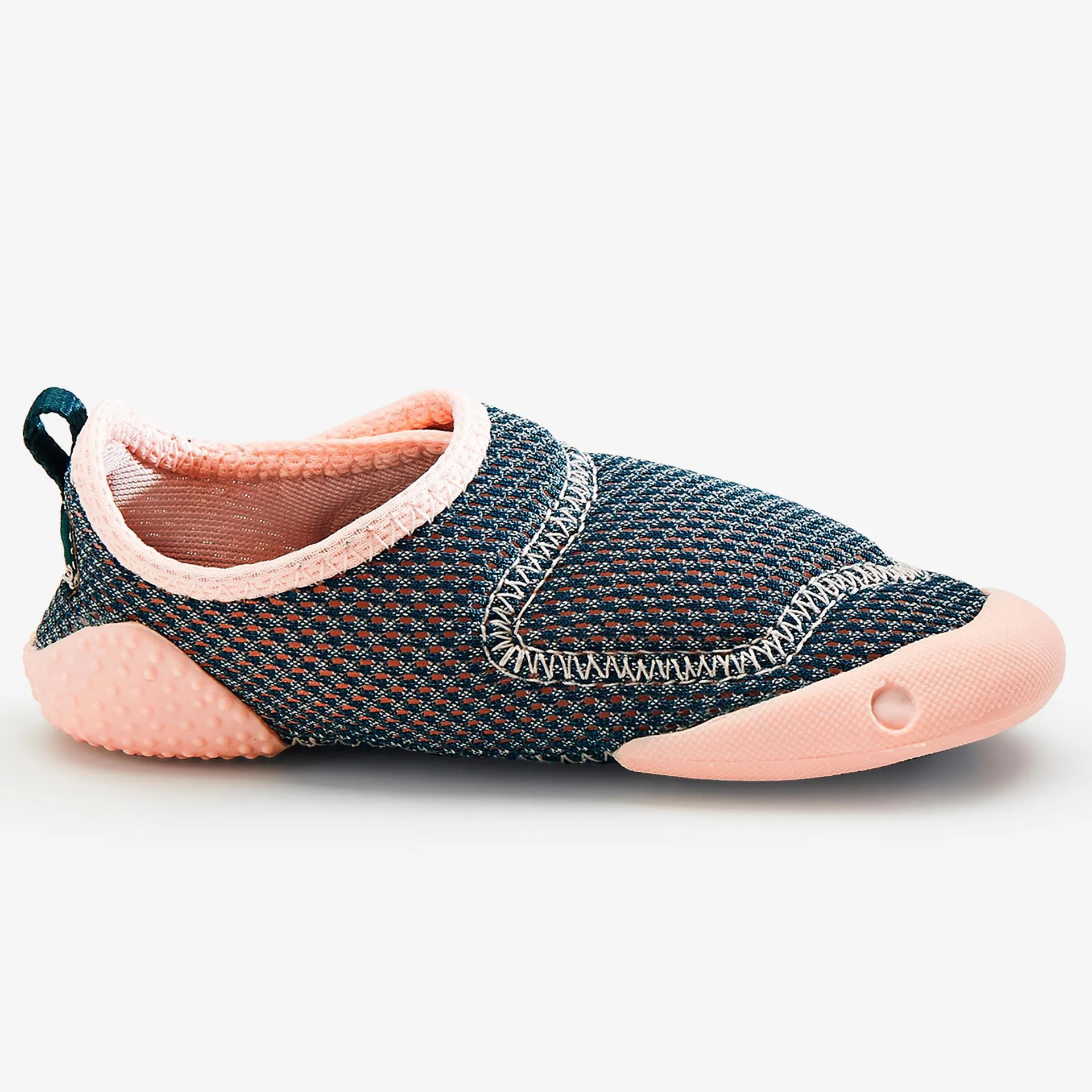 Chaussons antidérapants enfant – Baby Light bleu/rose