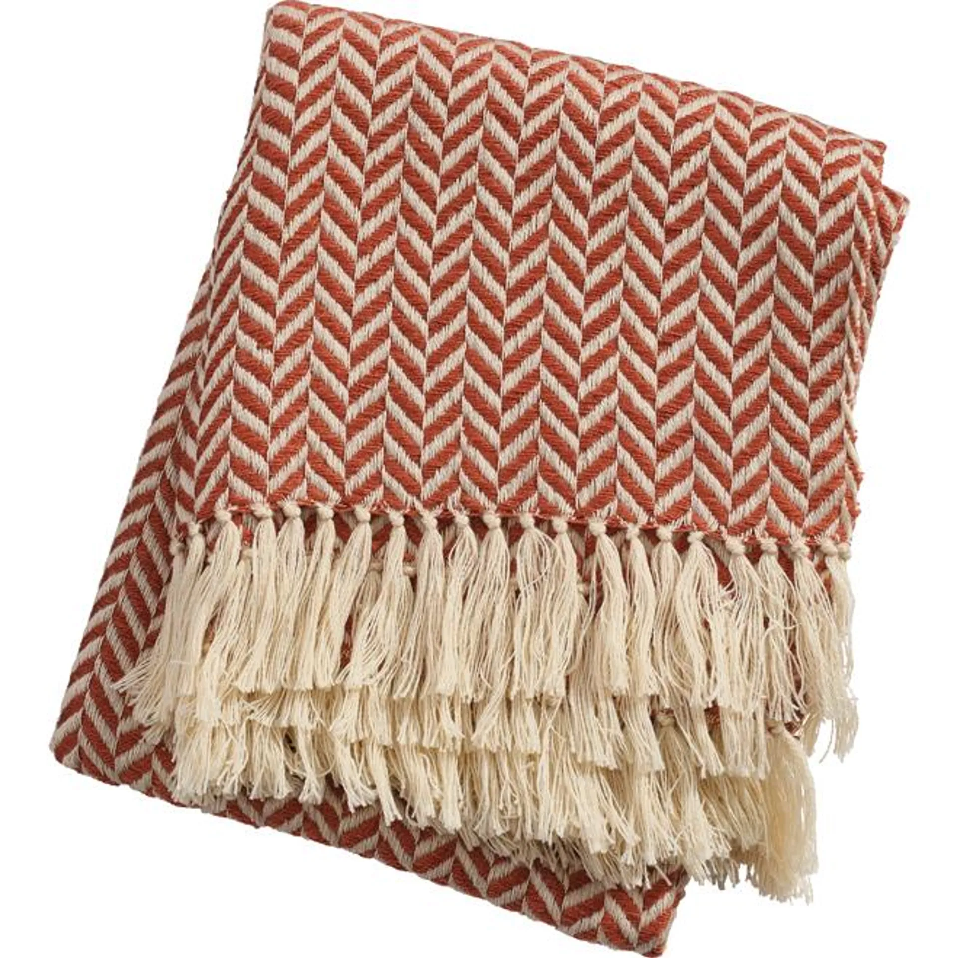 Jeté Désert de rêve par Landon & Co. en coton tissé 50 x 60 po