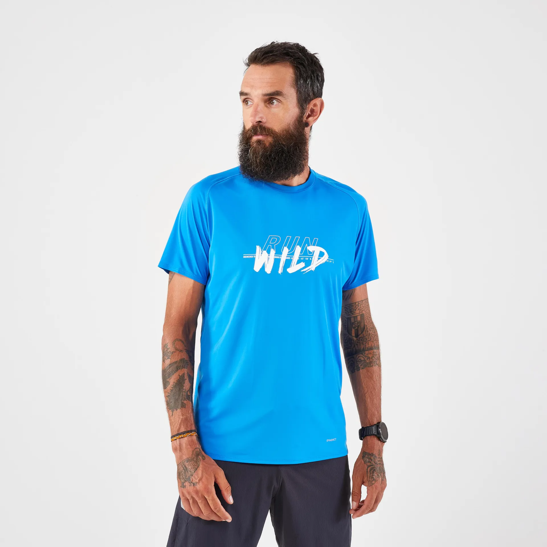 T-shirt de course sur sentier homme