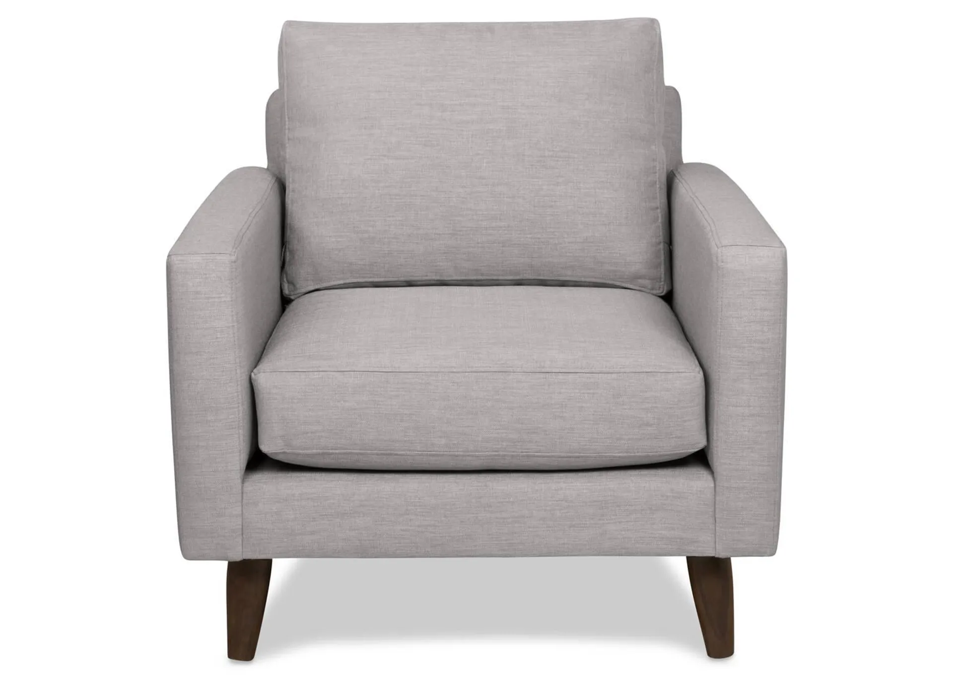 Fauteuil Santana personnalisé Polo gris