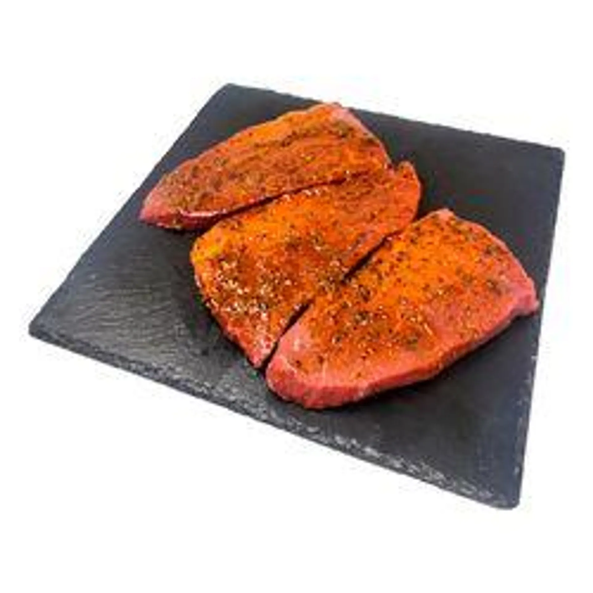 3-Pepper Marinated French Steaks