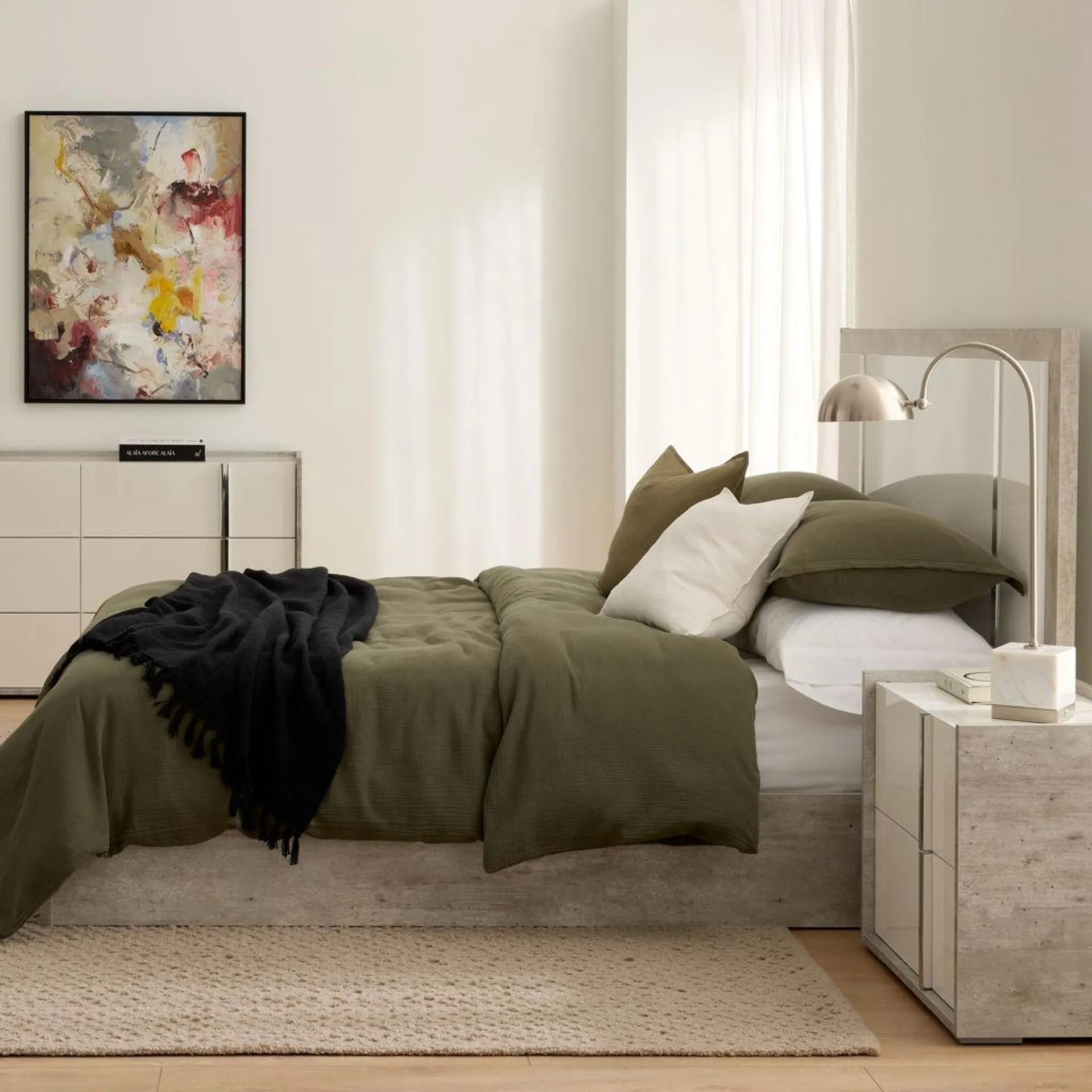 Mobilier de chambre à coucher Treviso - Grand lit