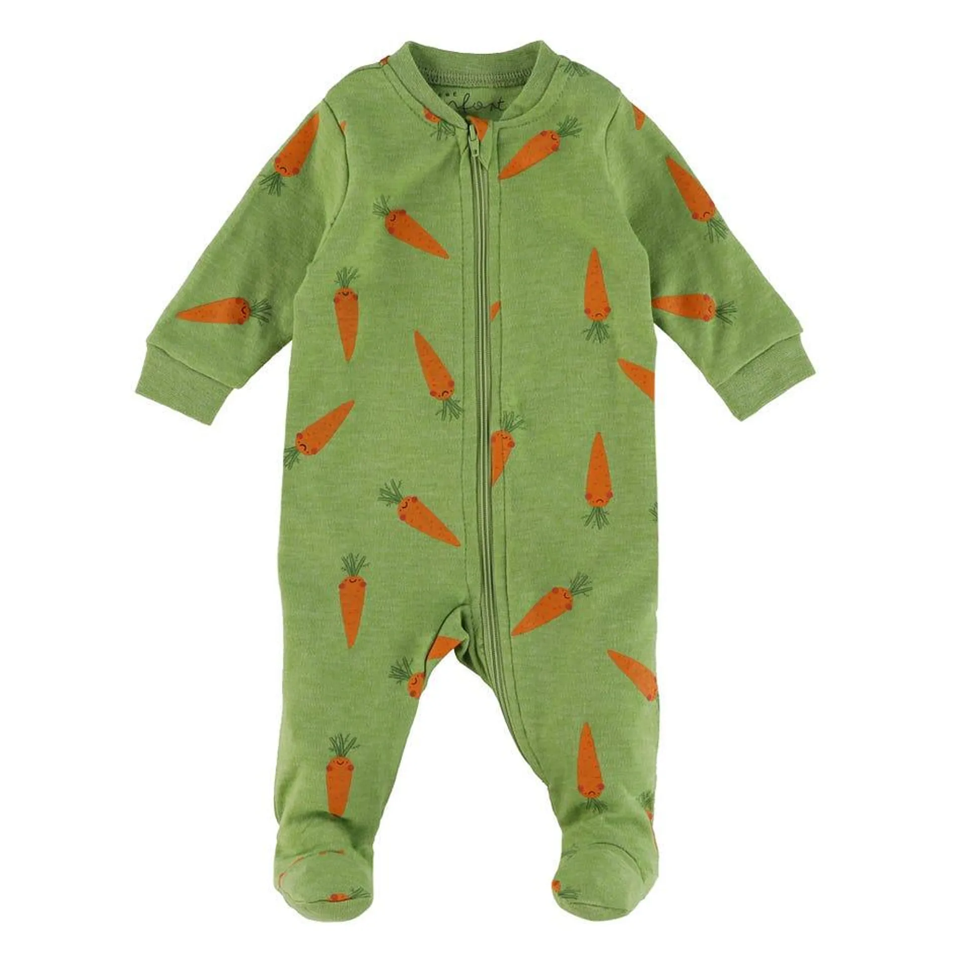 Veggies Carrots Pajamas 0-30m