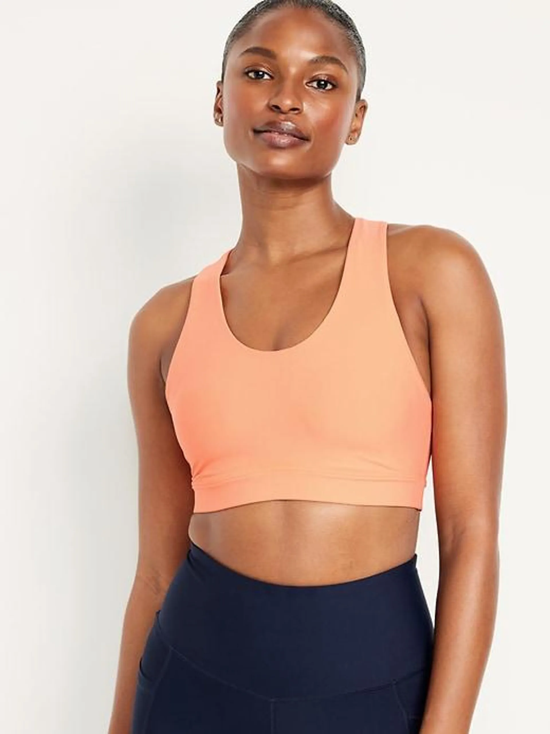Medium Support PowerSoft Cross-Strap Sports Bra