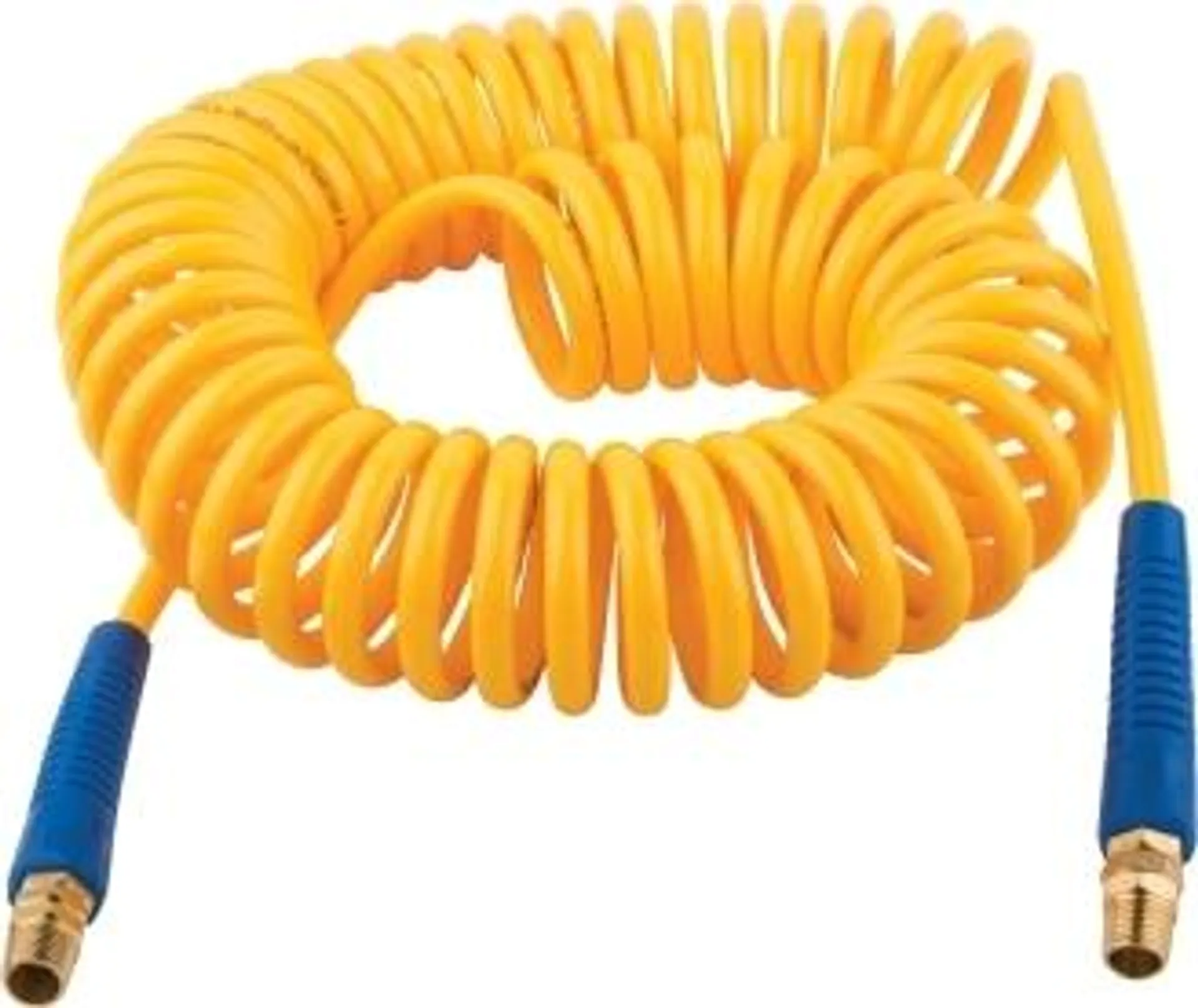 VAPER 3/8 in. x 25 ft Polyurethane Coiled Air Hose