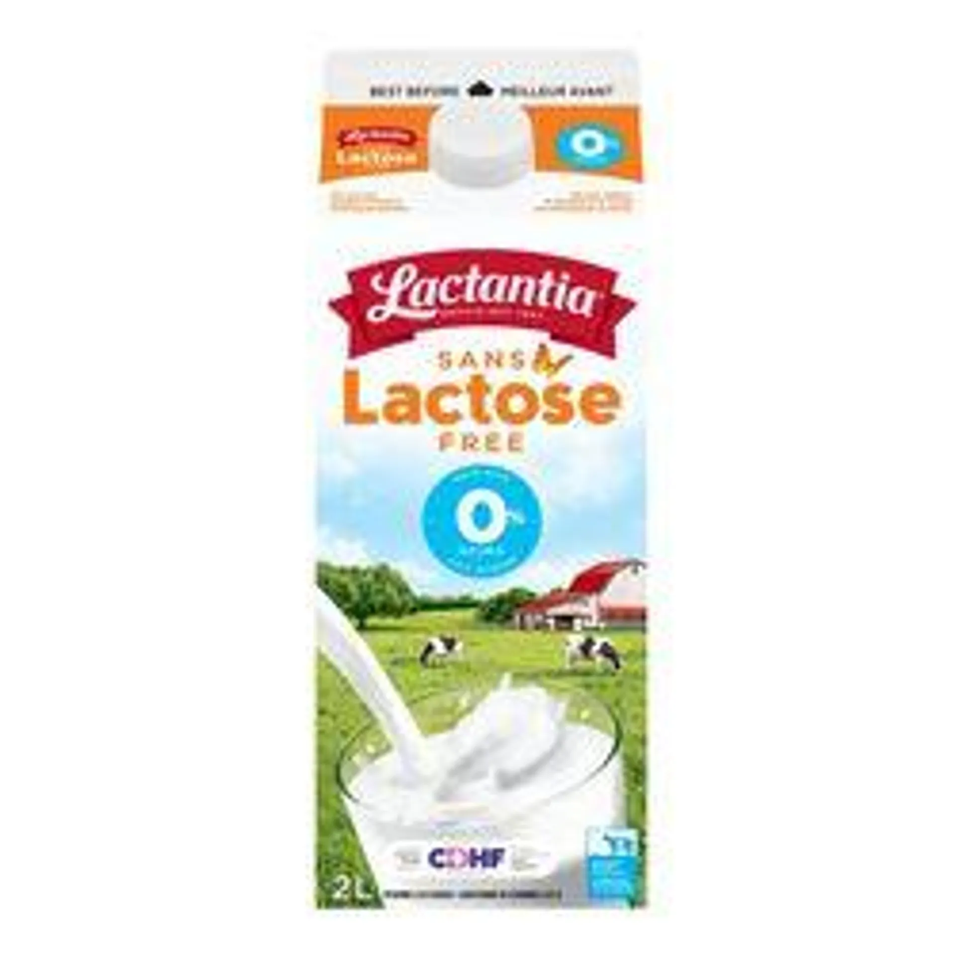 Lactantia 0% Lactose Free Skim Milk 2 L