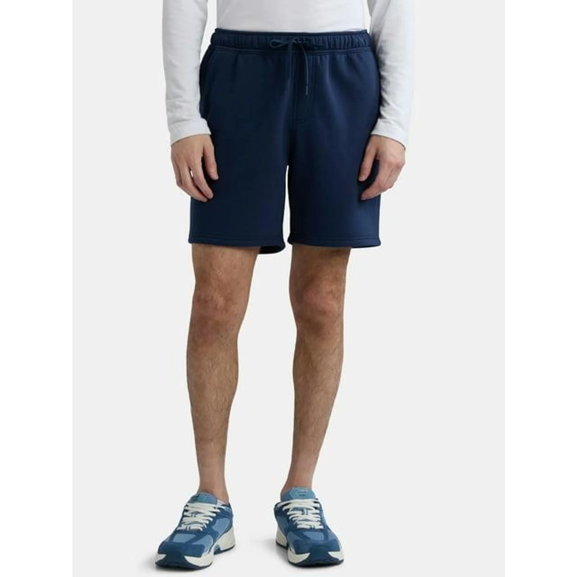 Athletic Works Men’s and Big Men’s Fleece Shorts, Size S-5XL
