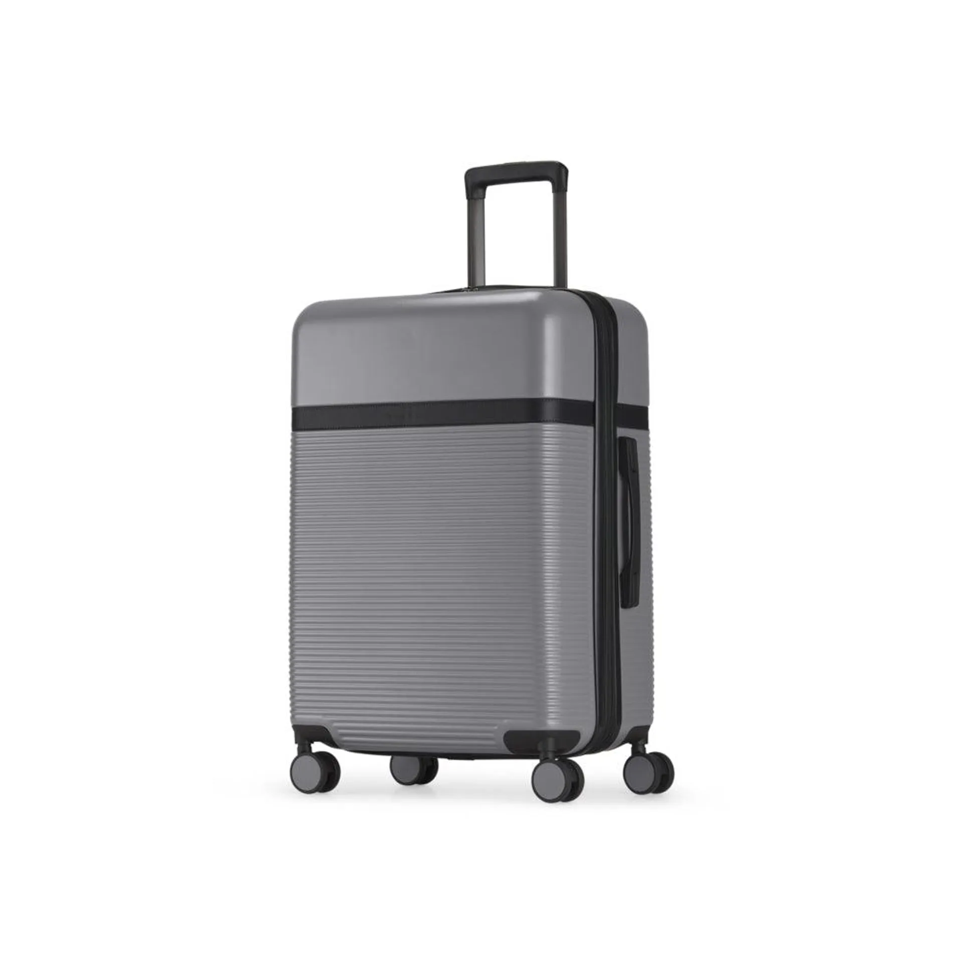 Bugatti - Valise d'enregistrement à coque rigide - 25.50po de la collection Sofia - Gris foncé