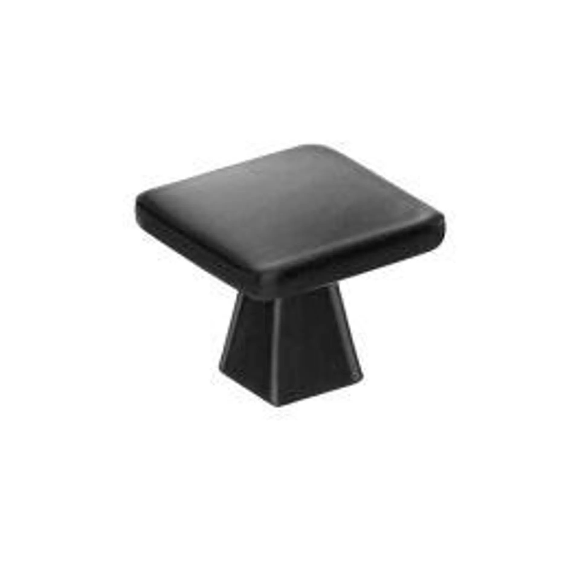 Bouton moderne #2368 noir mat 33mm - Richelieu