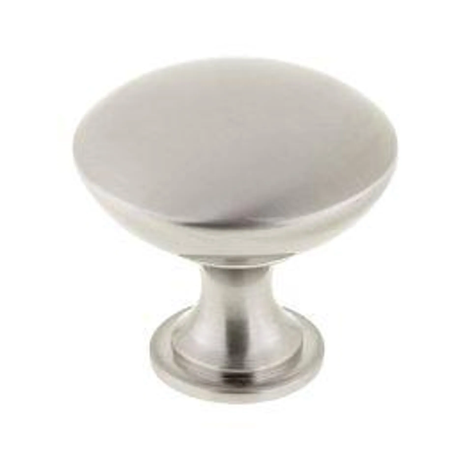 Bouton moderne #9041 nickel brossé 40mm - Richelieu