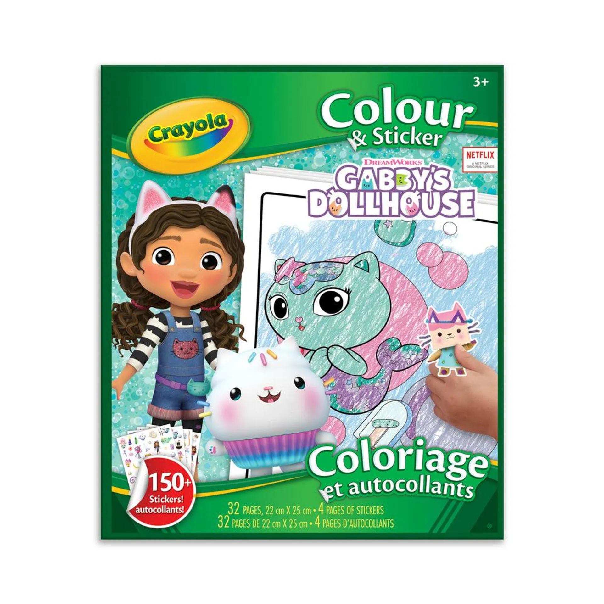 Crayola - Coloriage et autocollants - Gabby et la maison magique