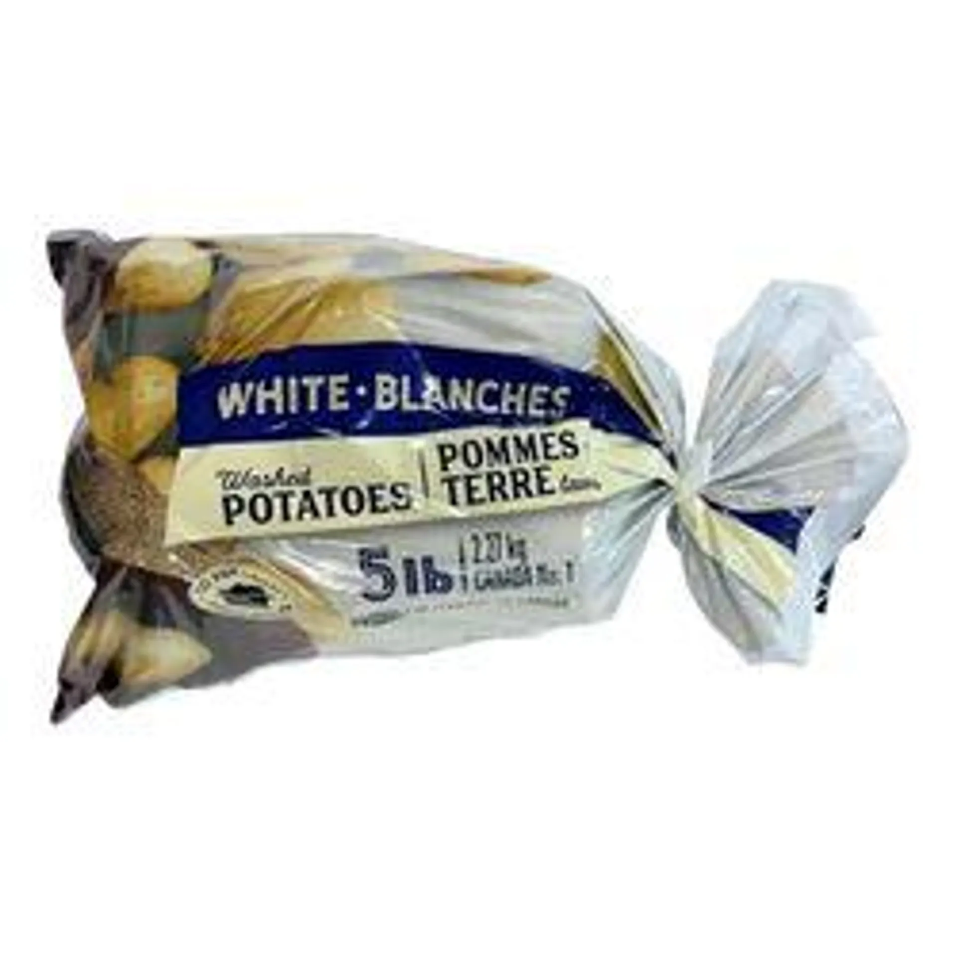 Washed White Potatoes