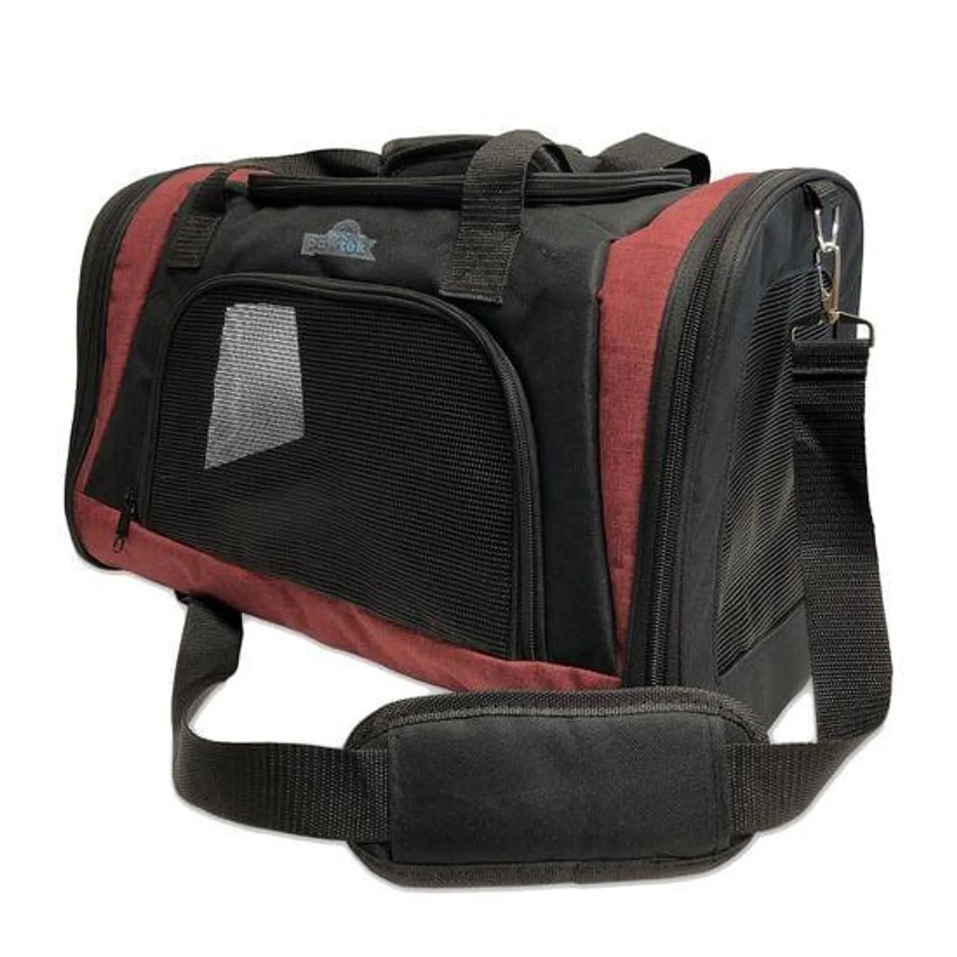 Sac de transport pour animal de compagnie, rouge