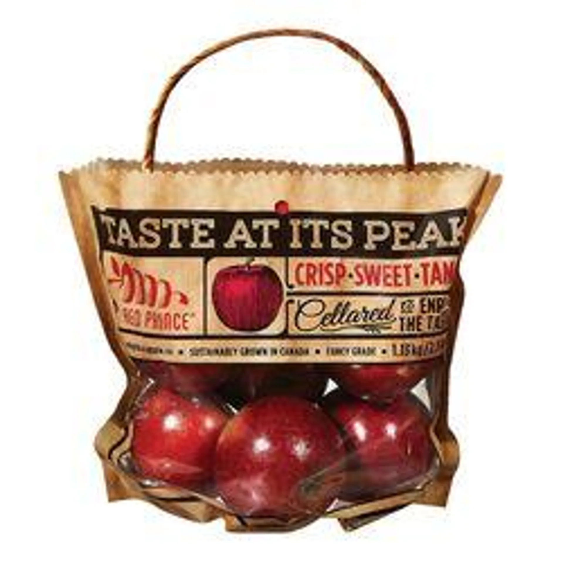 Bag of apples, Red Prince