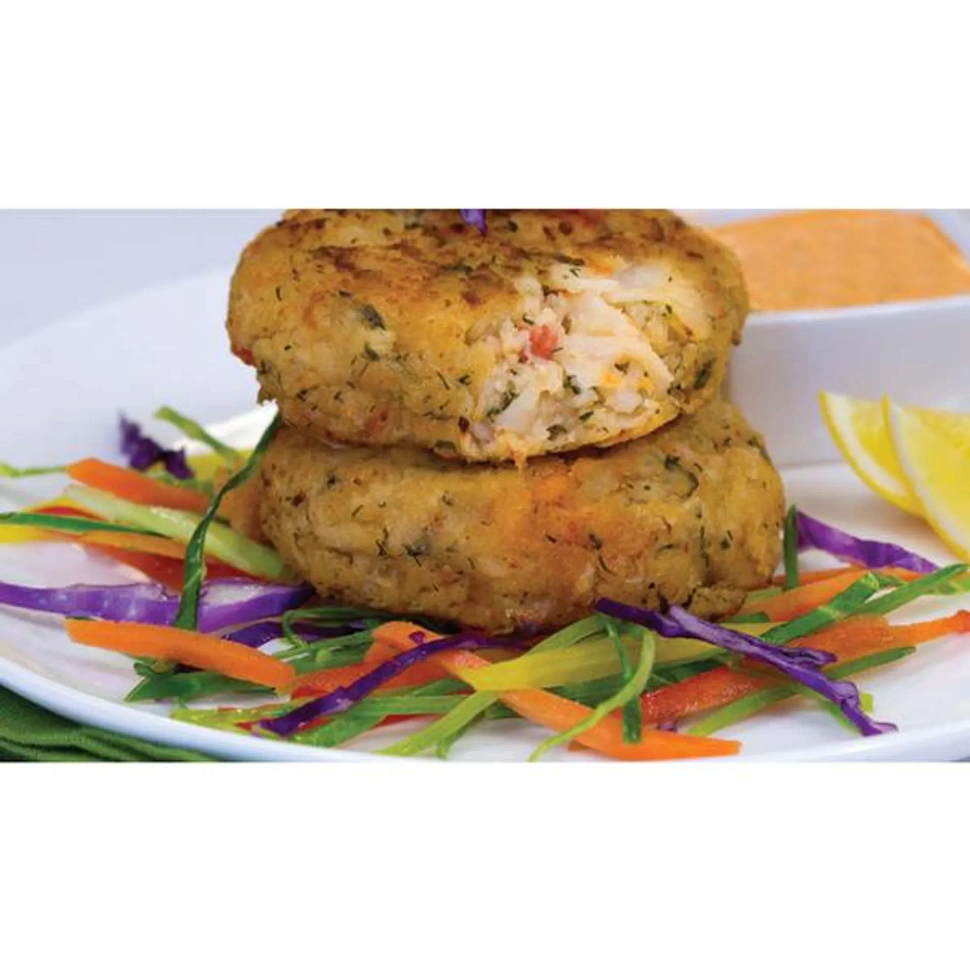 OceanPrime 3 oz Lobster Cakes 4.54 kg (10 lb)