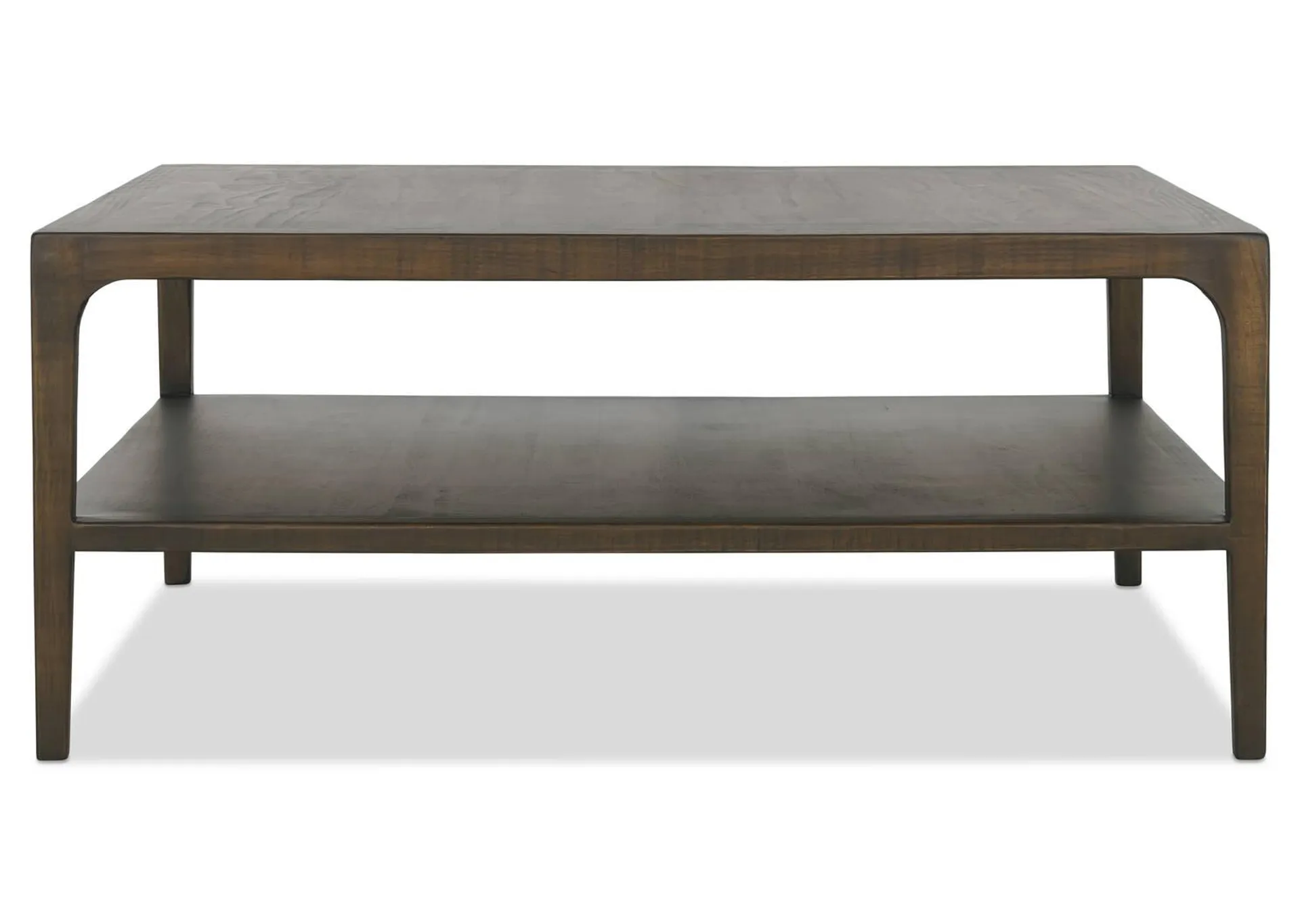 Table basse carrée Dundas en bois récupéré -Hughes ambré