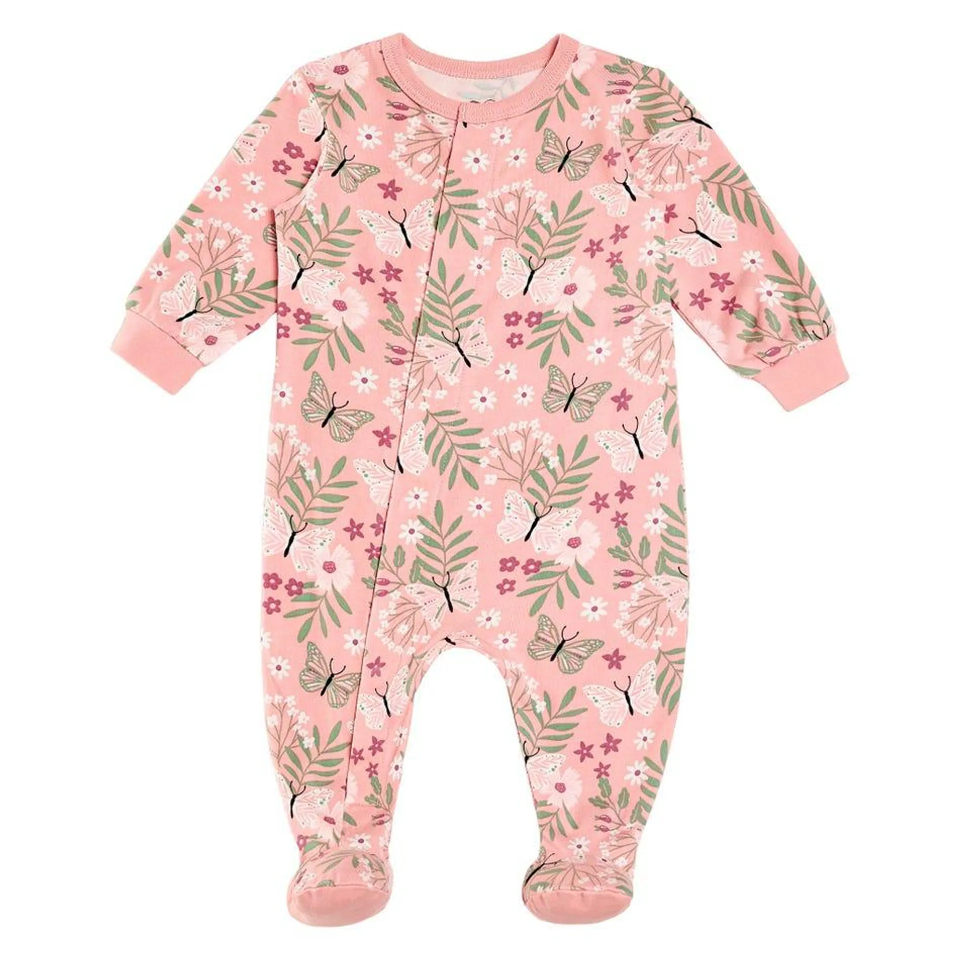 Butterflies Magnetic Pajamas Premature - 12m