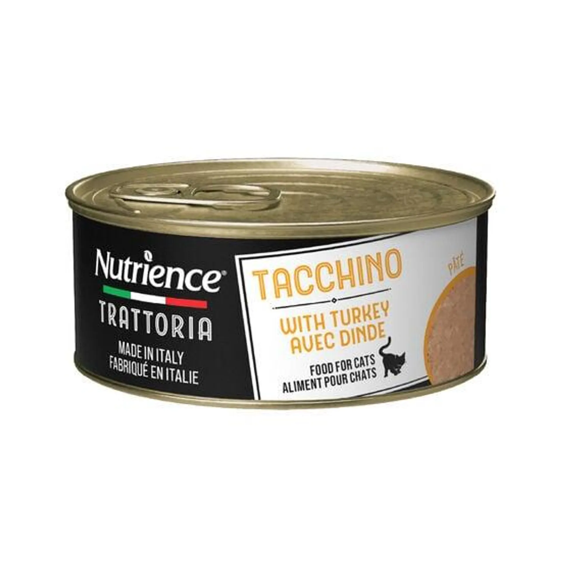 Nourriture humide Trattoria avec dinde pour chats, 85 g