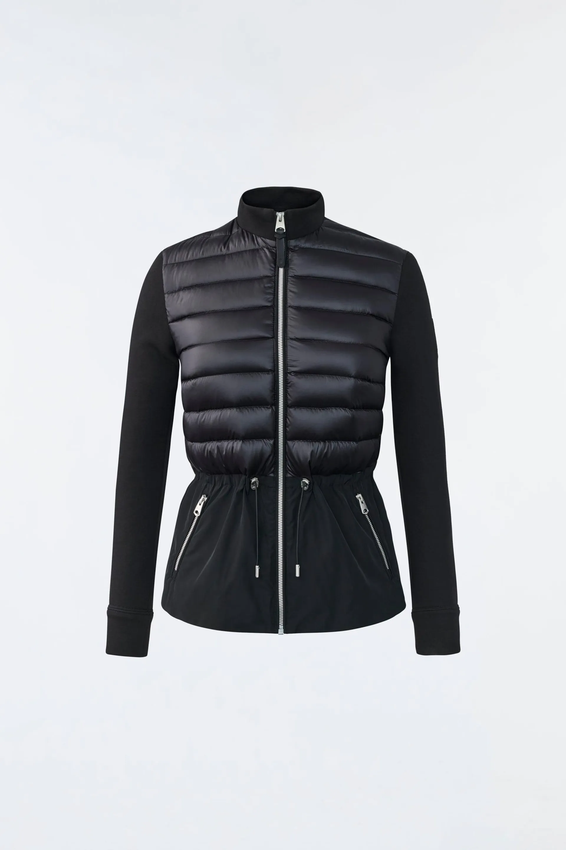 JOYCE Hybrid jacket with peplum