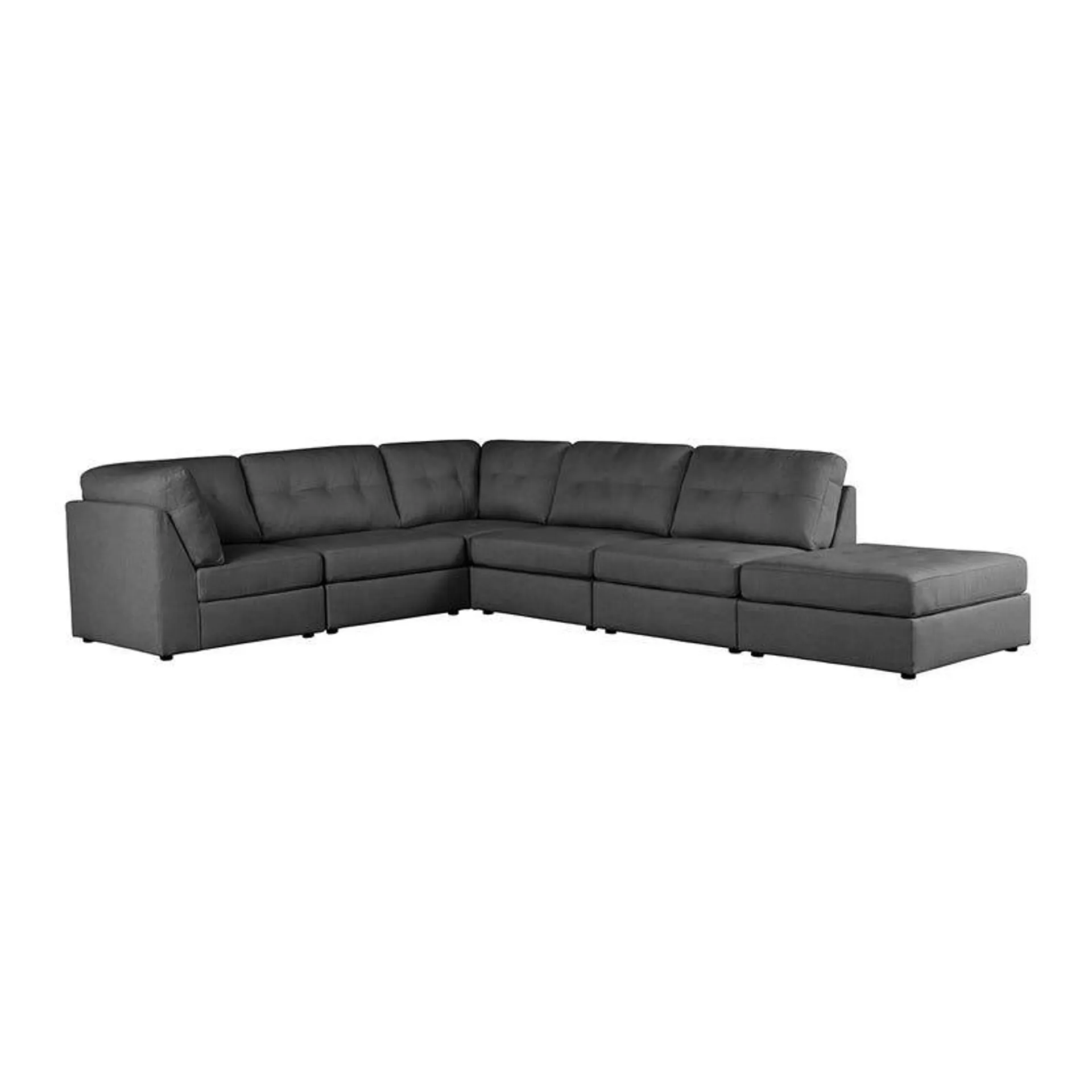 Sectionnel modulaire avec ottoman - 6 mcx